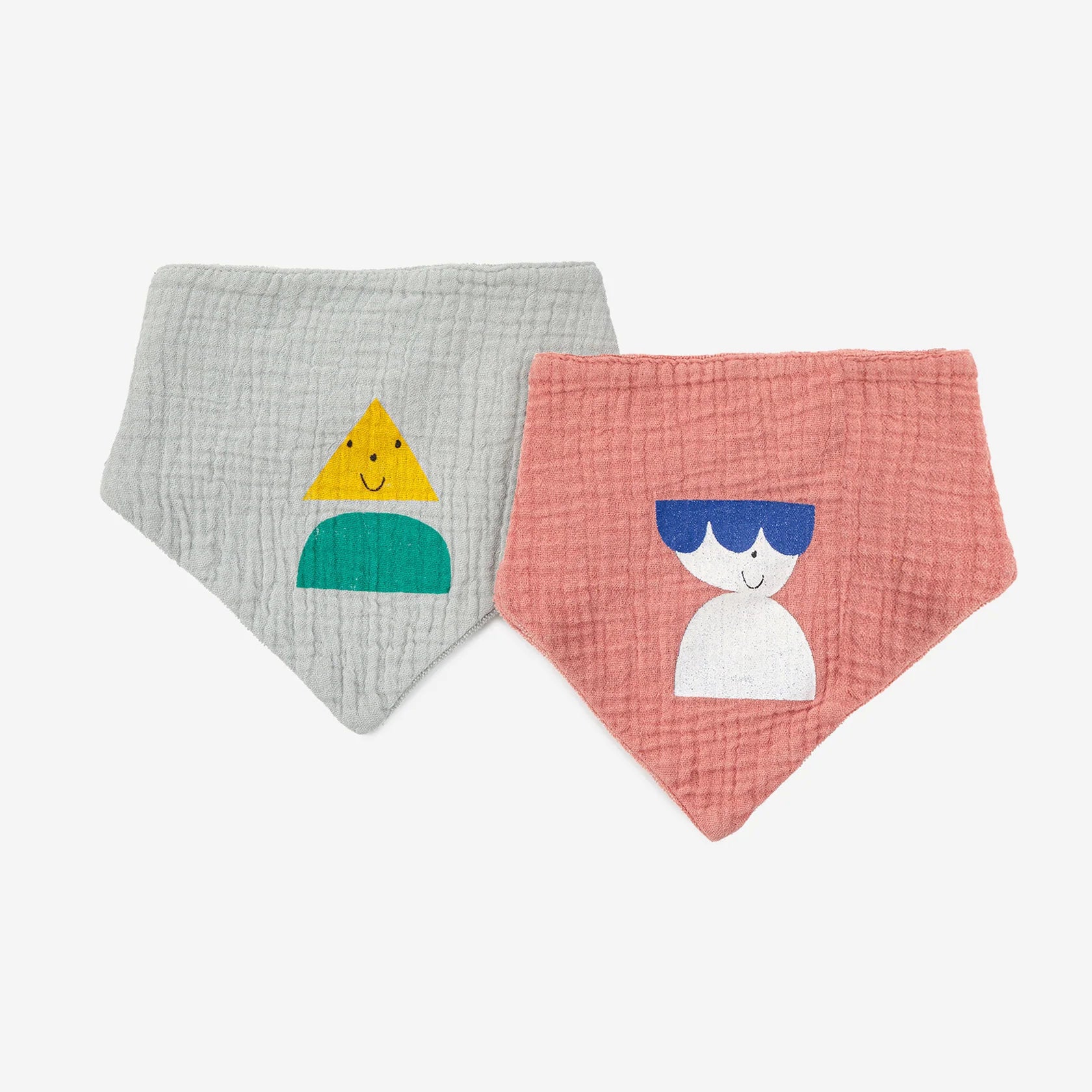 Baby Boys & Girls Beige Cotton Set