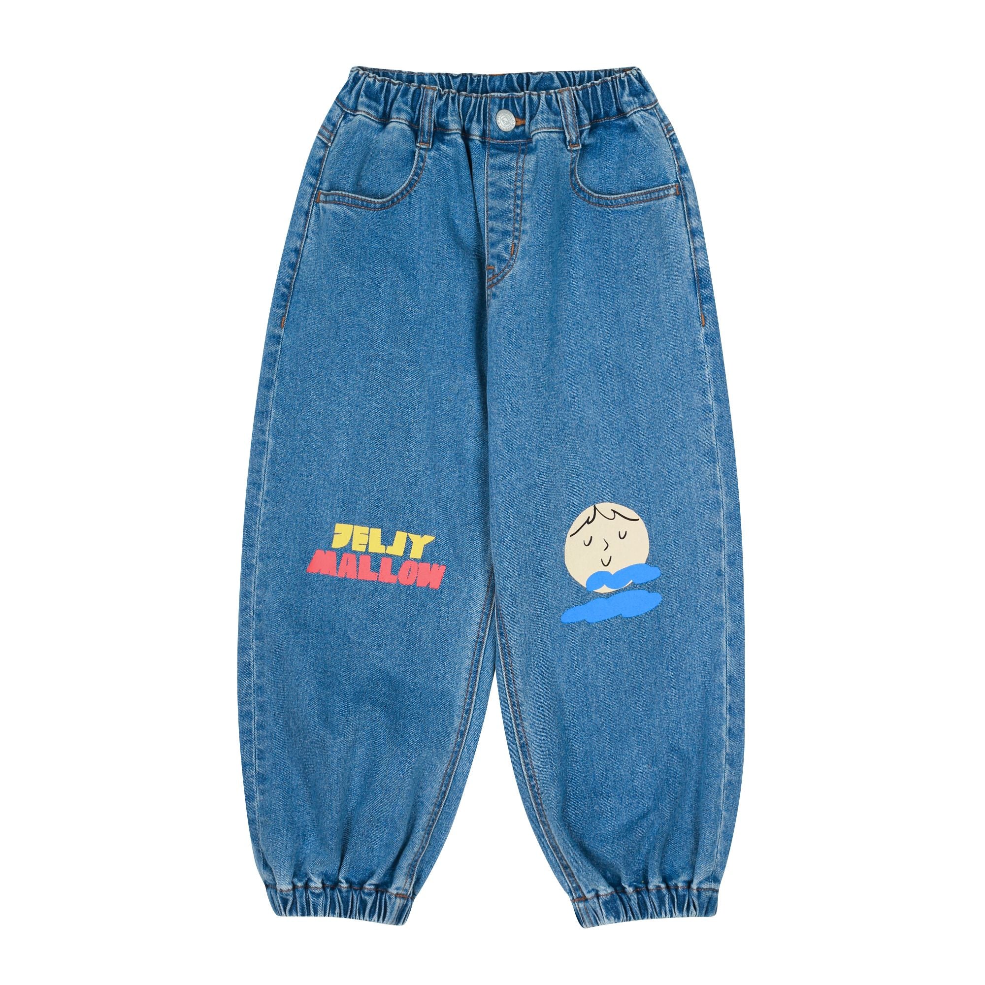 Boys & Girls Blue Denim Trousers