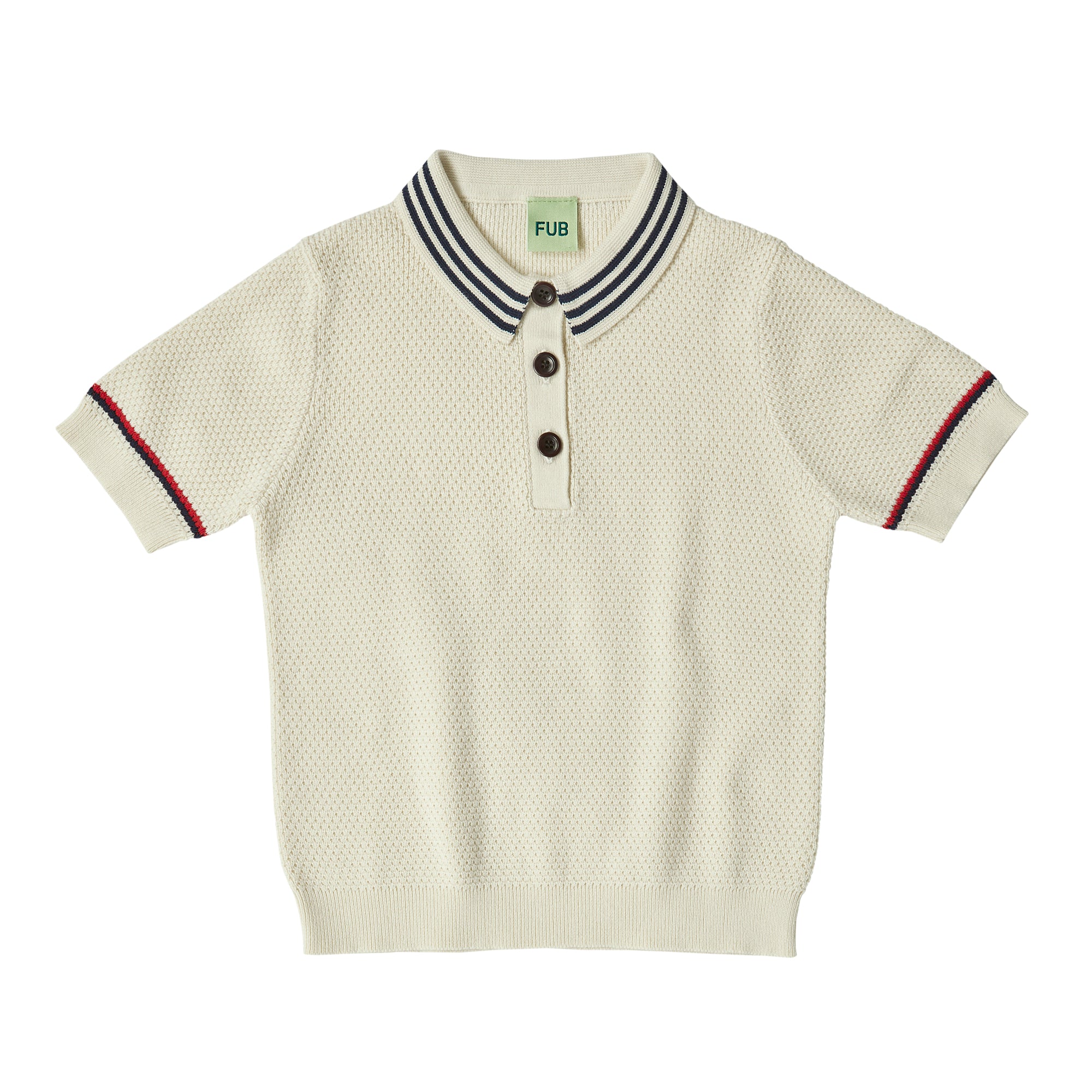 Boys & Girls White Cotton Polo Shirt