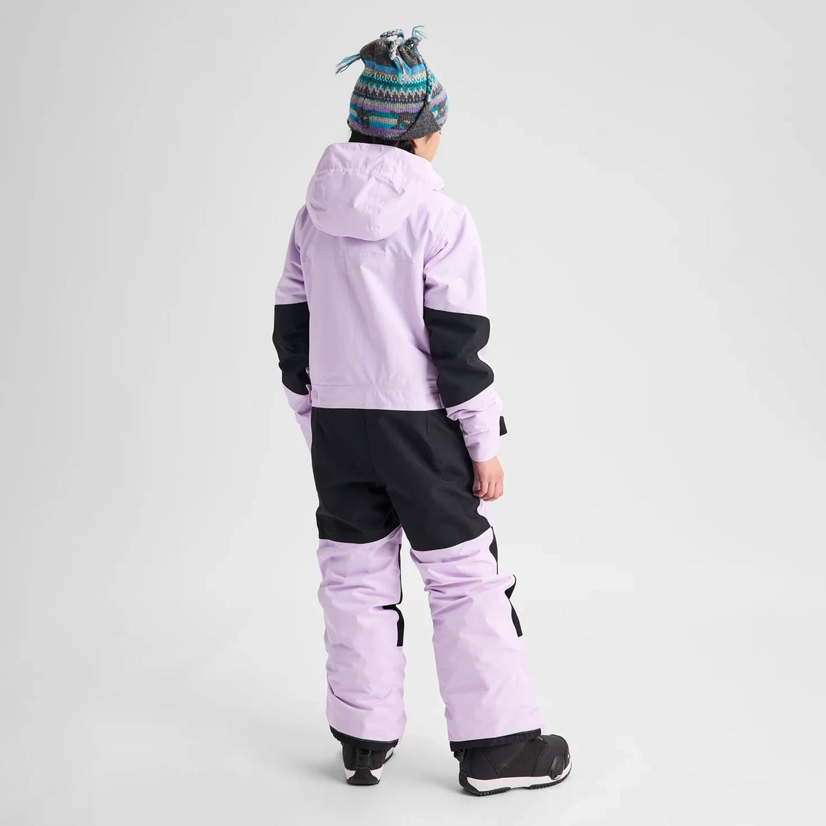 Girls Light Purple 2L Snow Jumpsuit