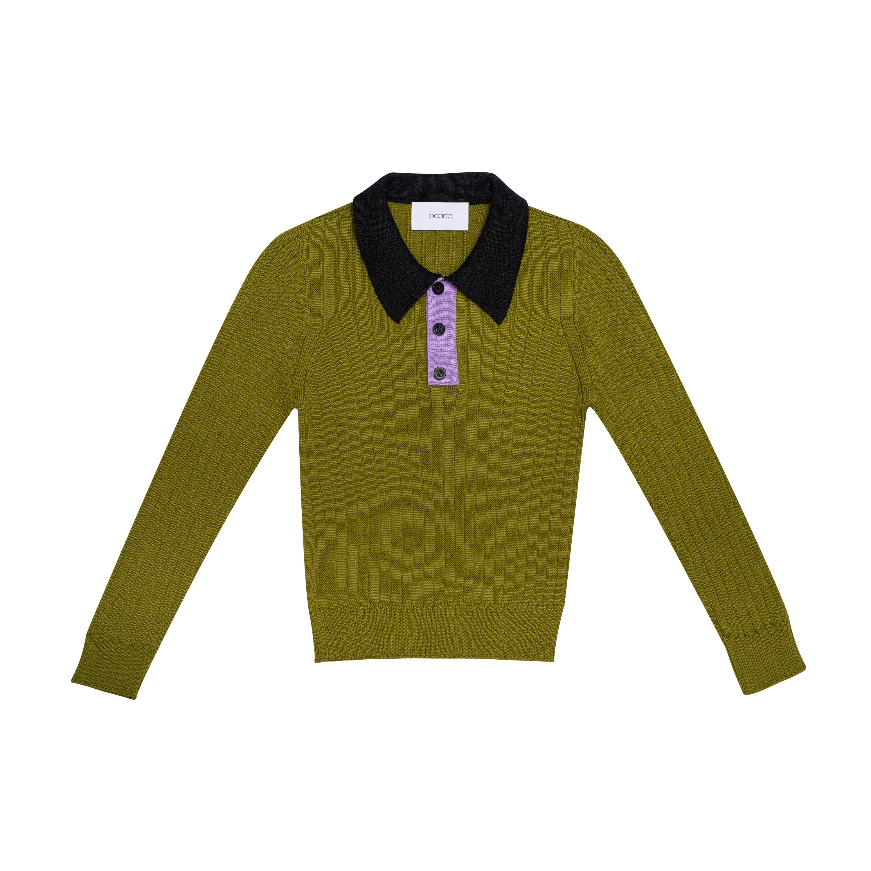 Boys & Girls Olive Wool Sweater