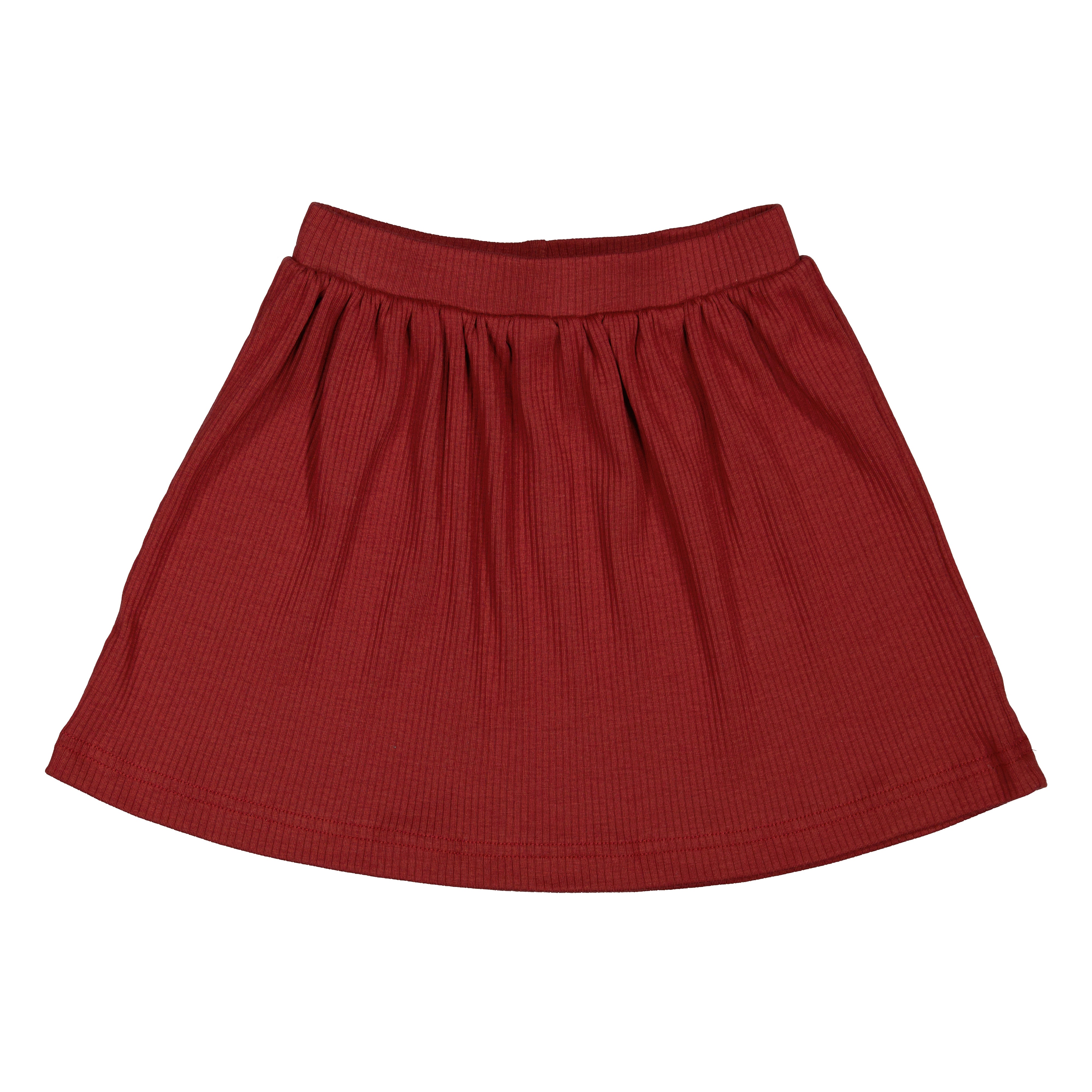 Girls Wine Red Skirt