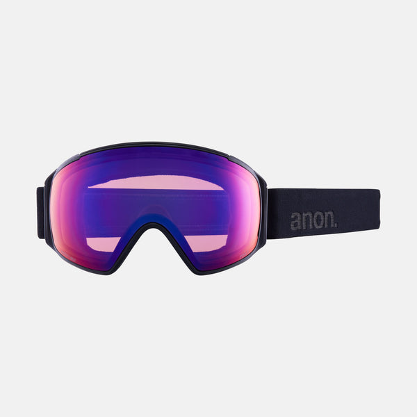 Boys & Girls Black Ski Sunglasses & Warmer Hat Set(ANON M4S)