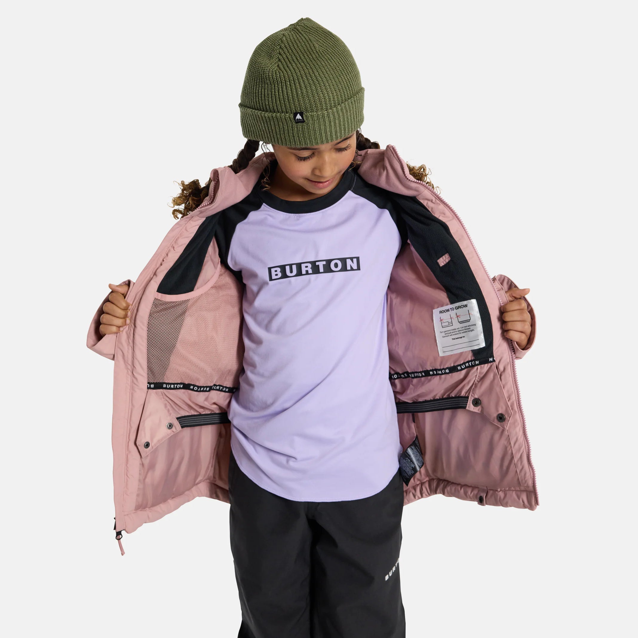 Girls Pink Snow Jacket