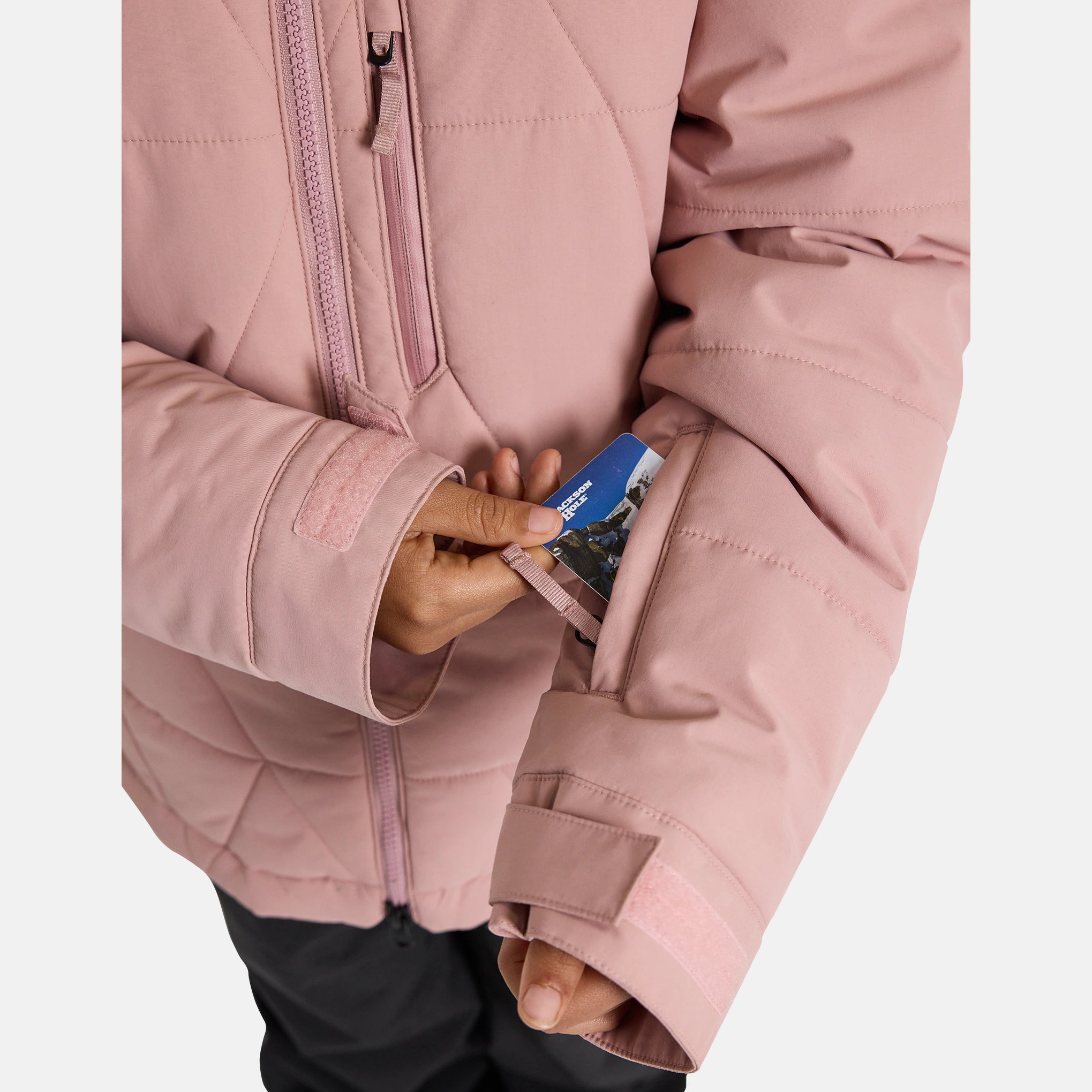 Girls Pink Snow Jacket