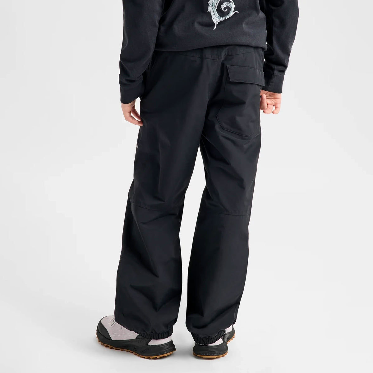 Boys & Girls Black "Melter Plus 2L" Ski Trousers