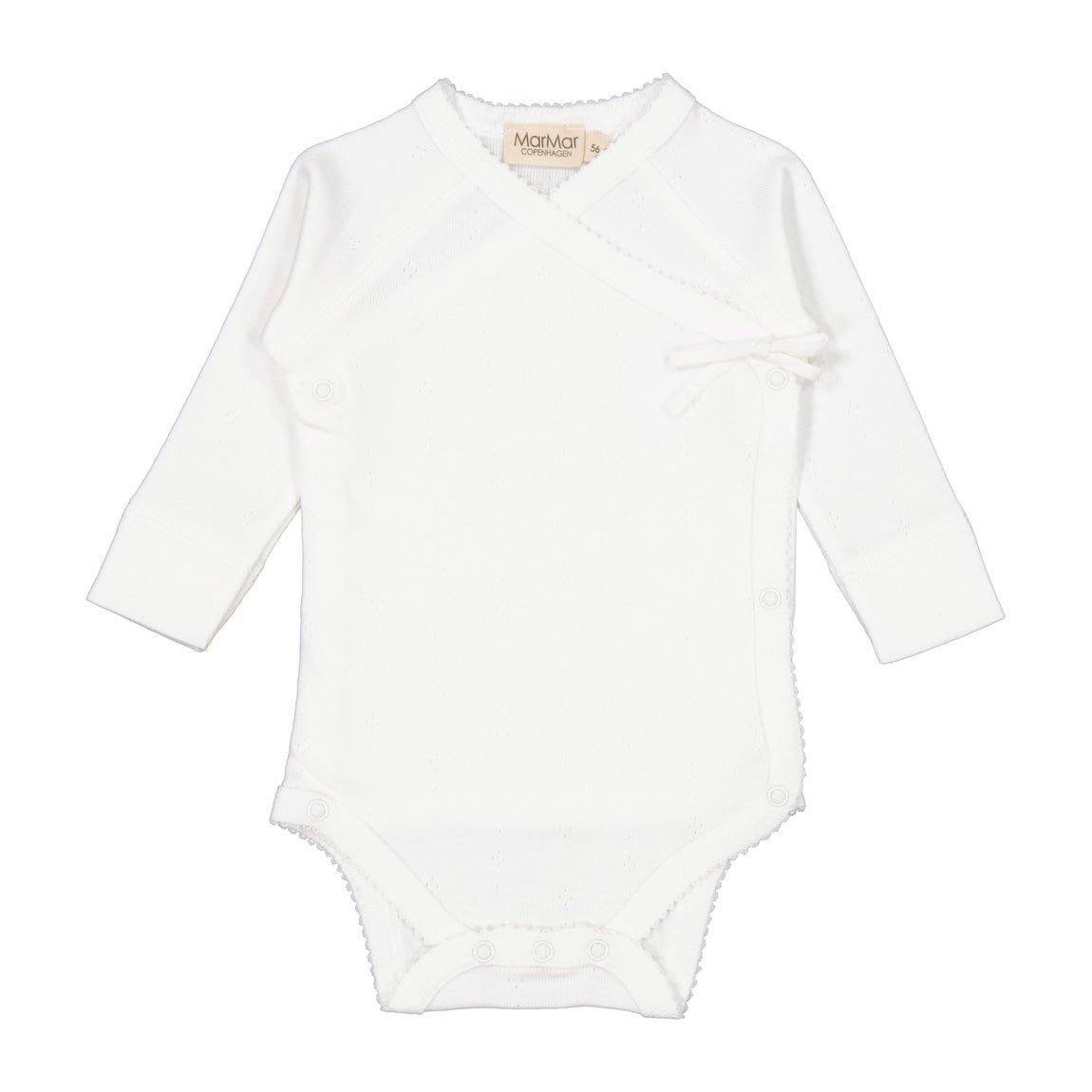 Baby Boys & Girls White Babysuit