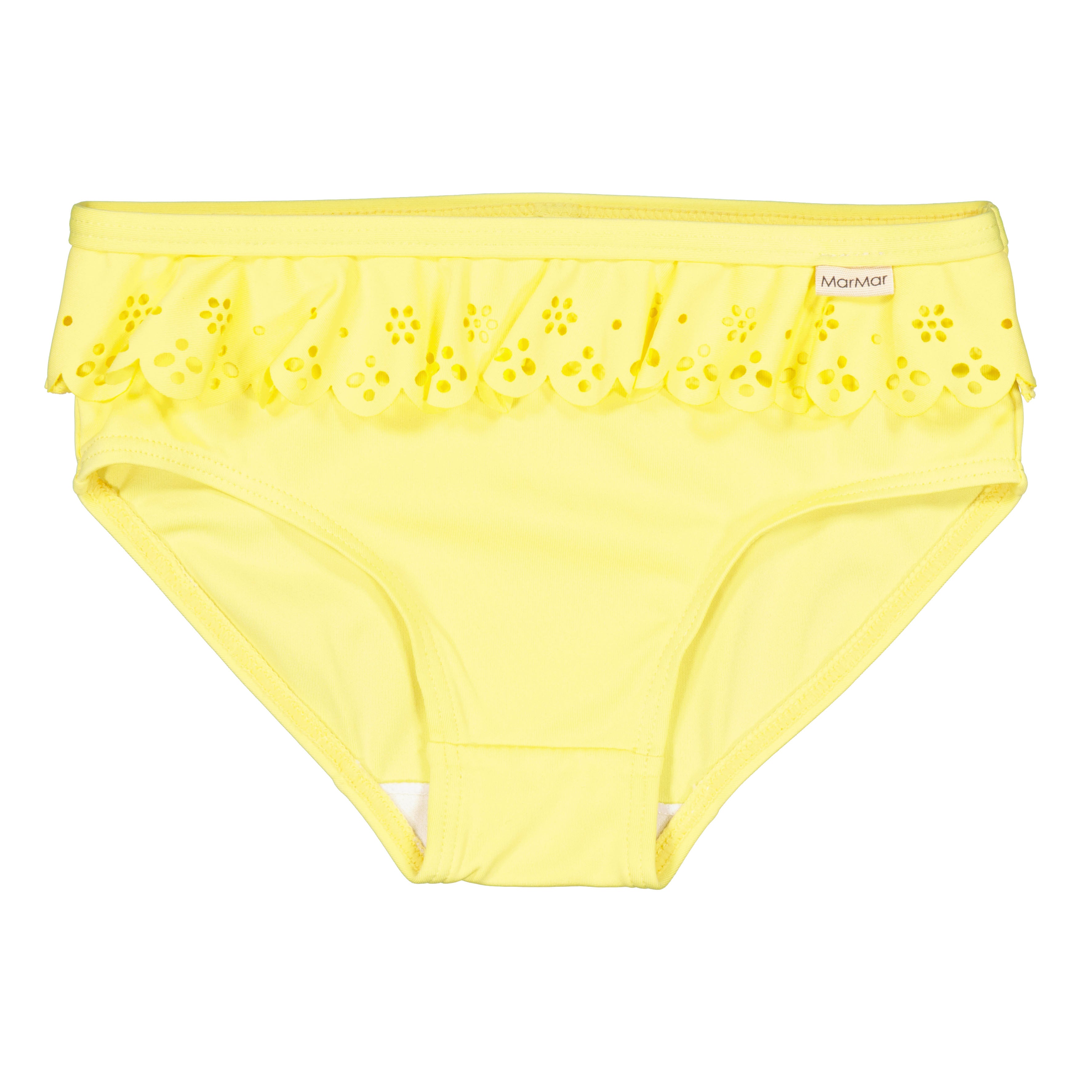 Girls Yellow Swim Shorts