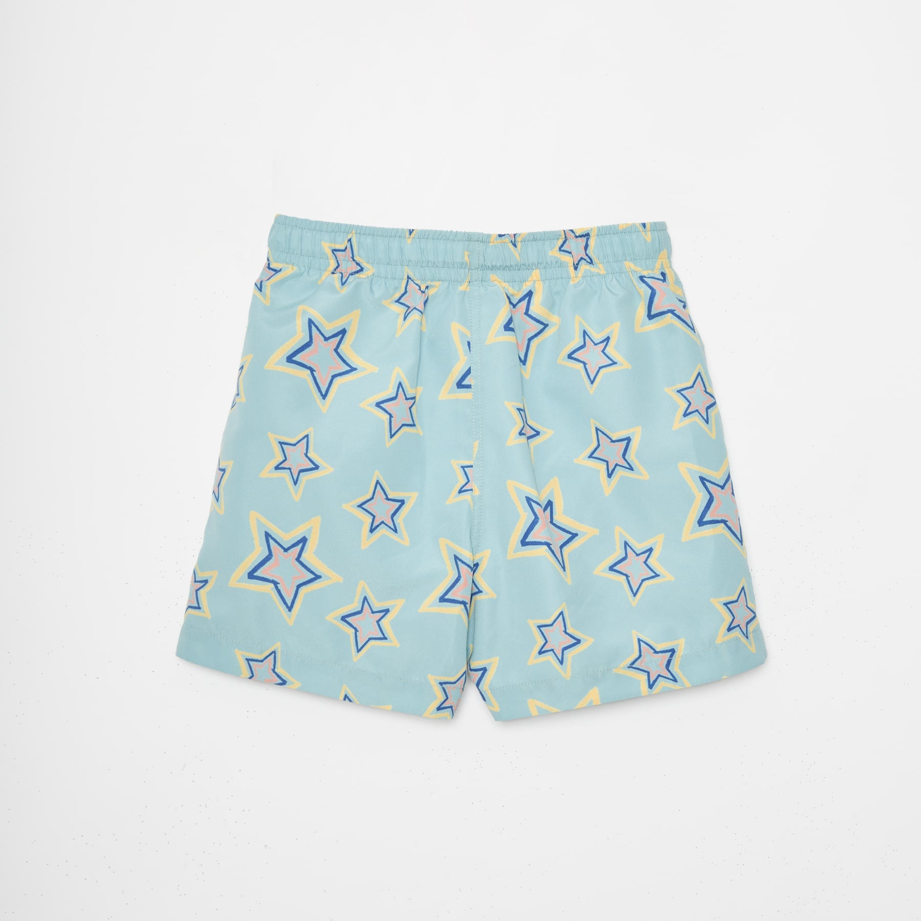 Boys Mint Star Swim Shorts