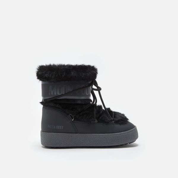 Girls Black "LTRACK" Boots