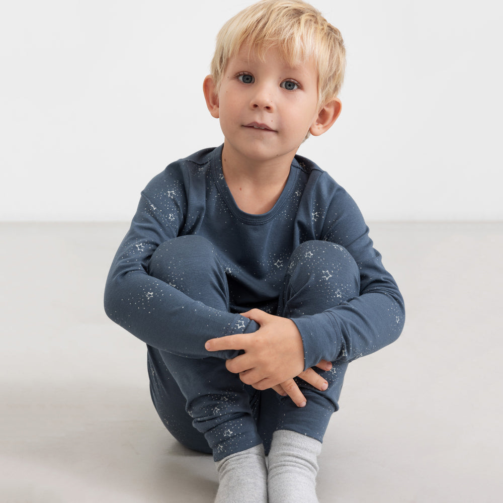 Boys Blue Nightwear Cotton Set
