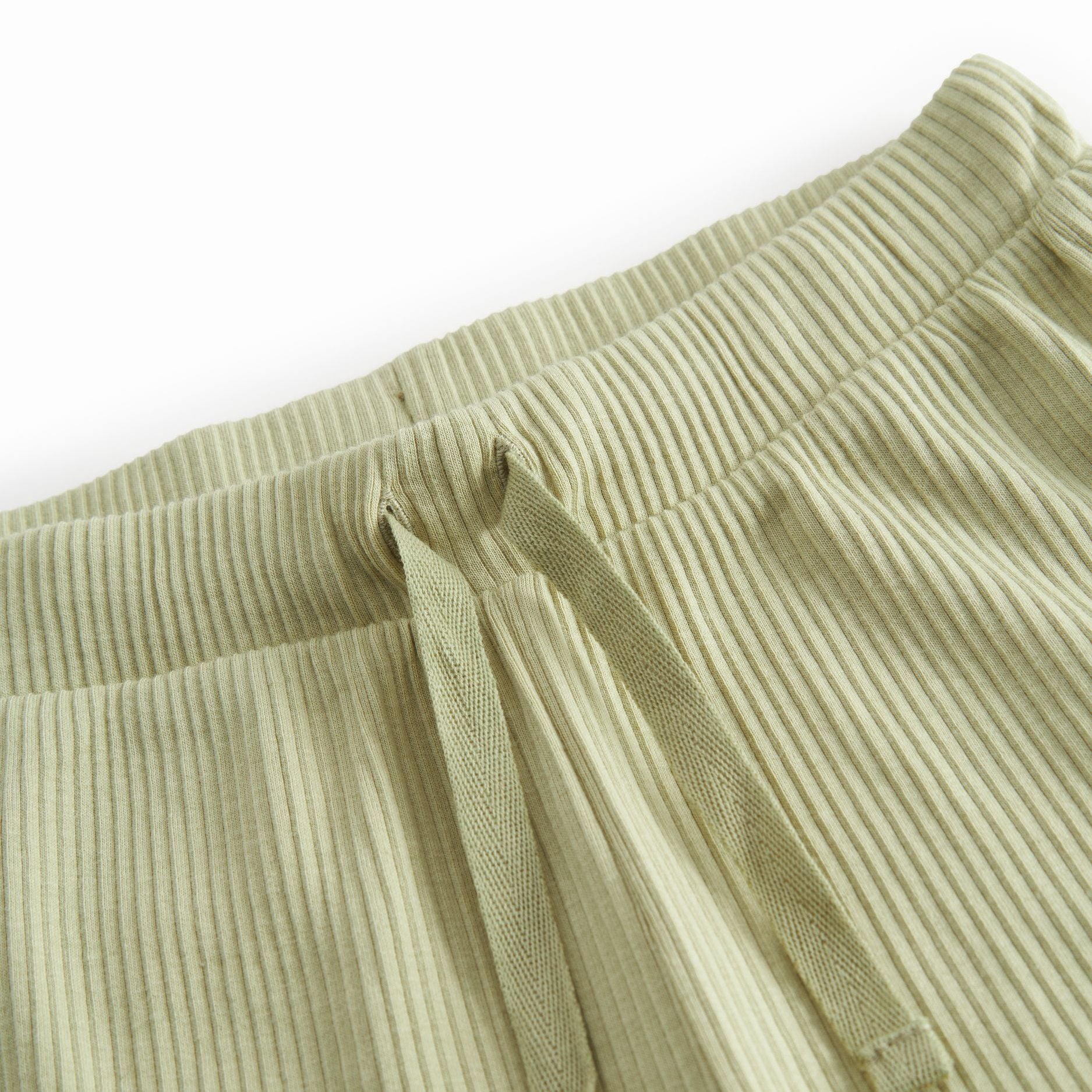 Boys & Girls Light Green Cotton Shorts