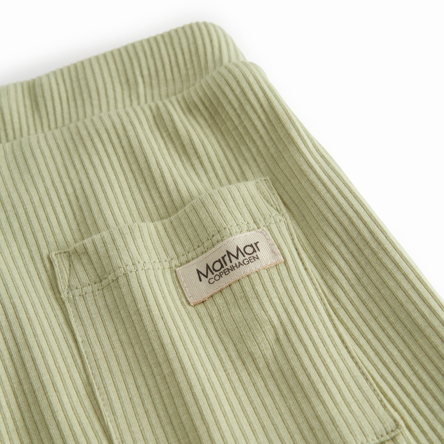Boys & Girls Light Green Cotton Shorts