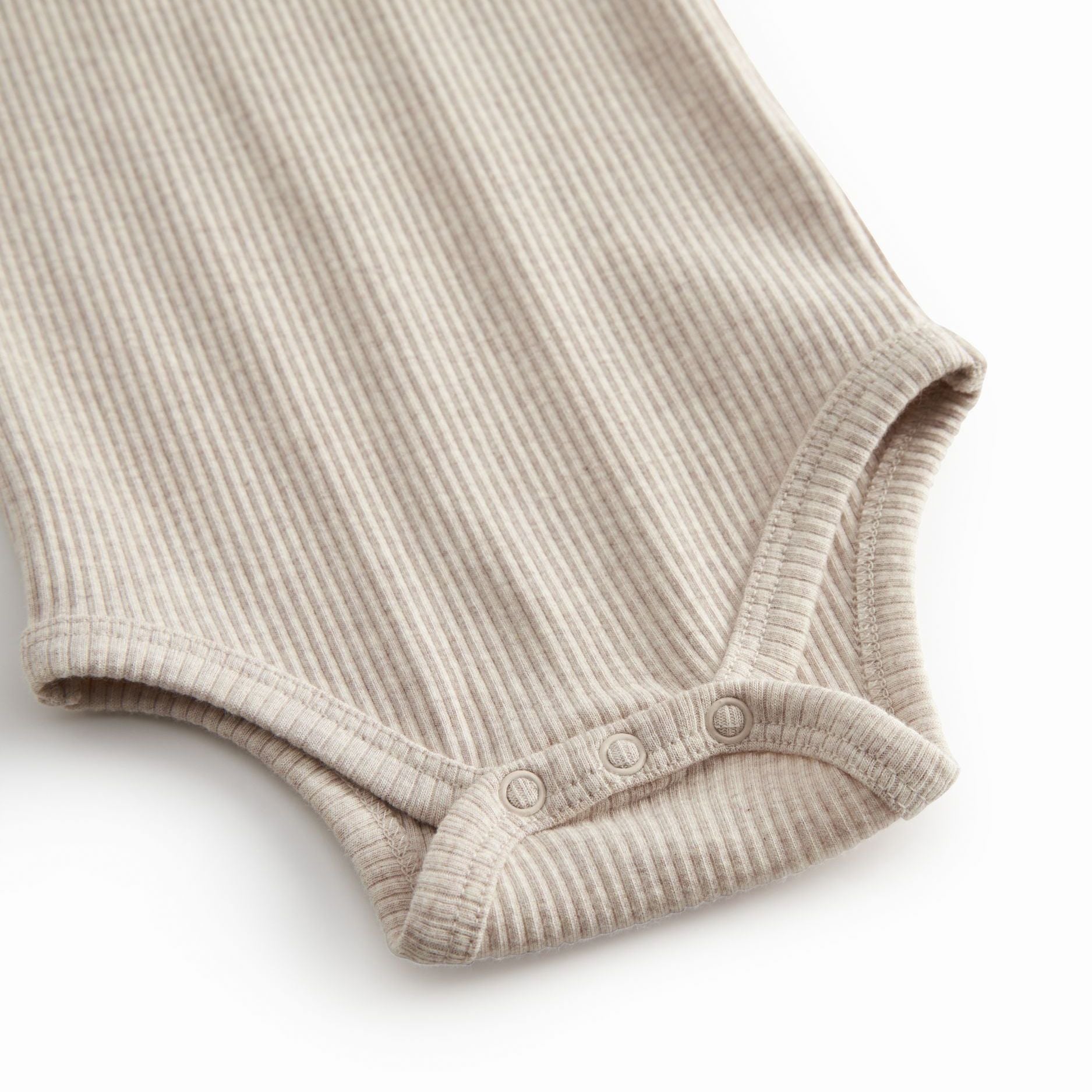 Baby Boys & Girls Beige Babysuit