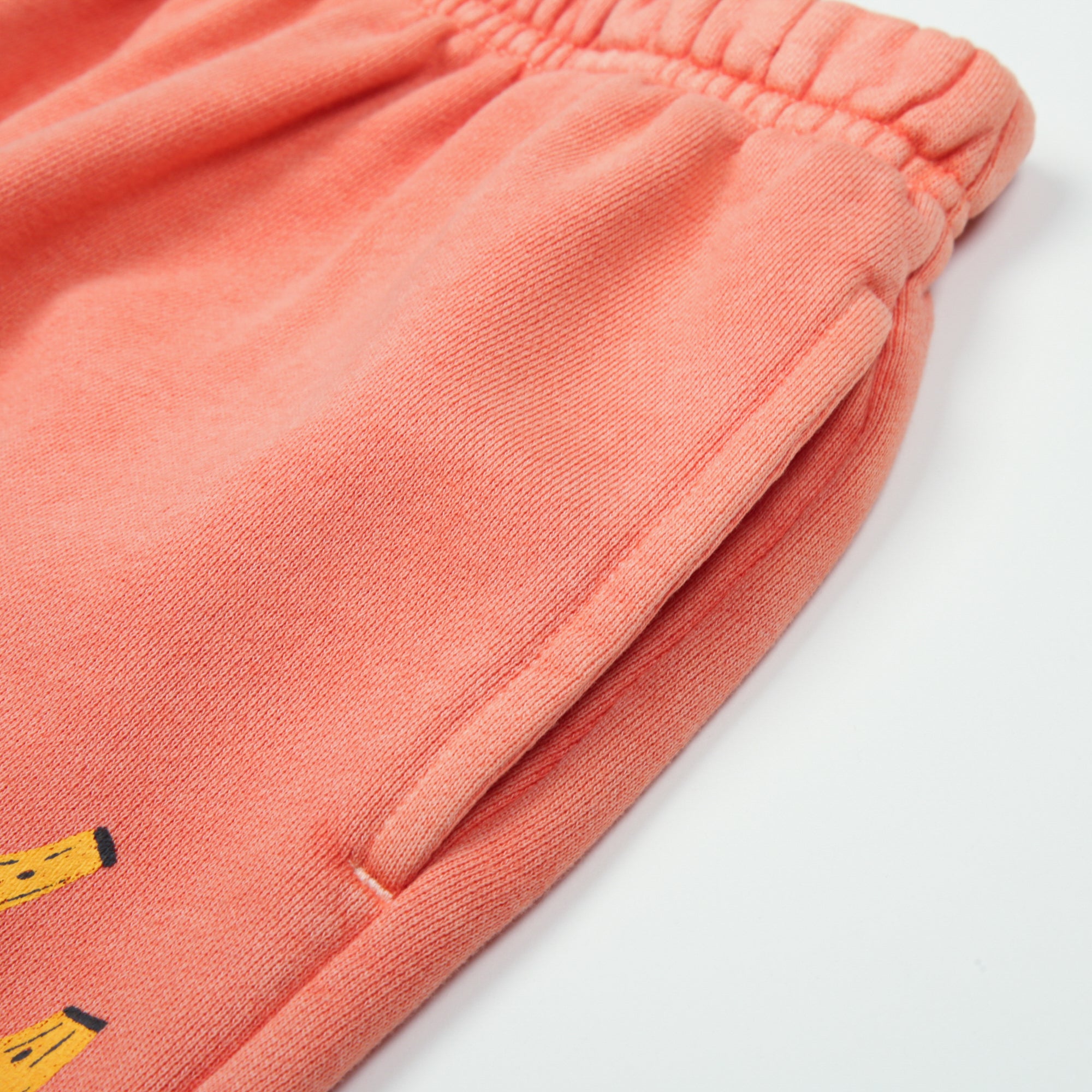 Boys & Girls Orange Cotton Trousers