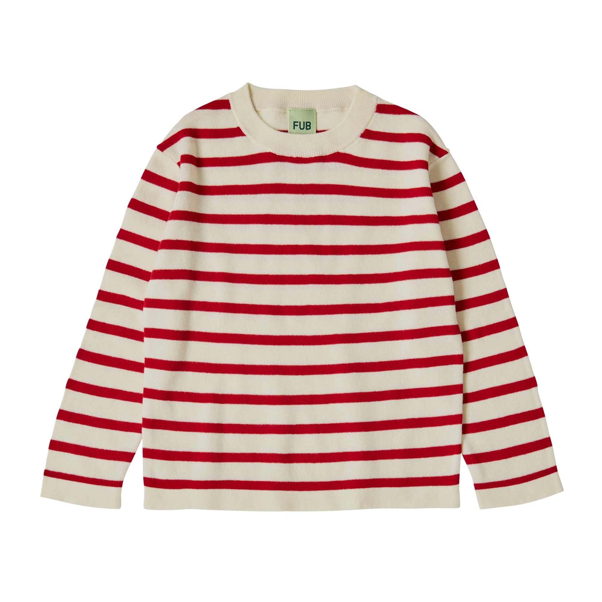 Boys & Girls Red Stripes Cotton T-Shirt