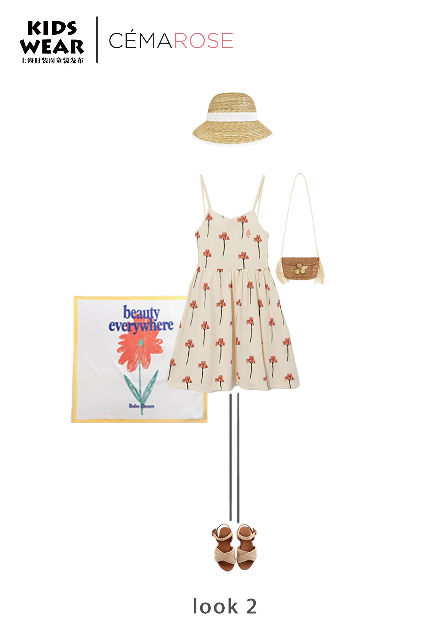 Girls Yellow Sun Hat