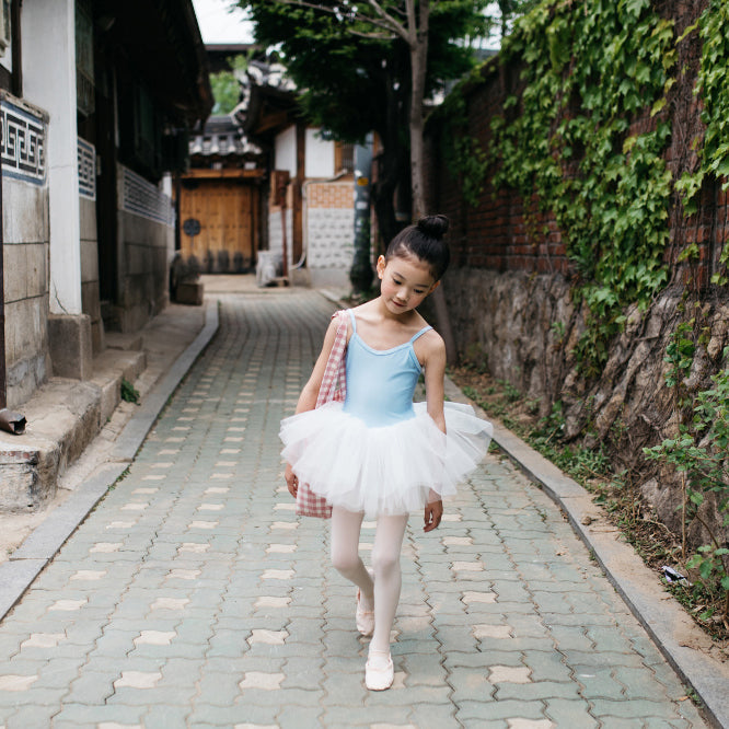 Girls Blue Ballet Onesies