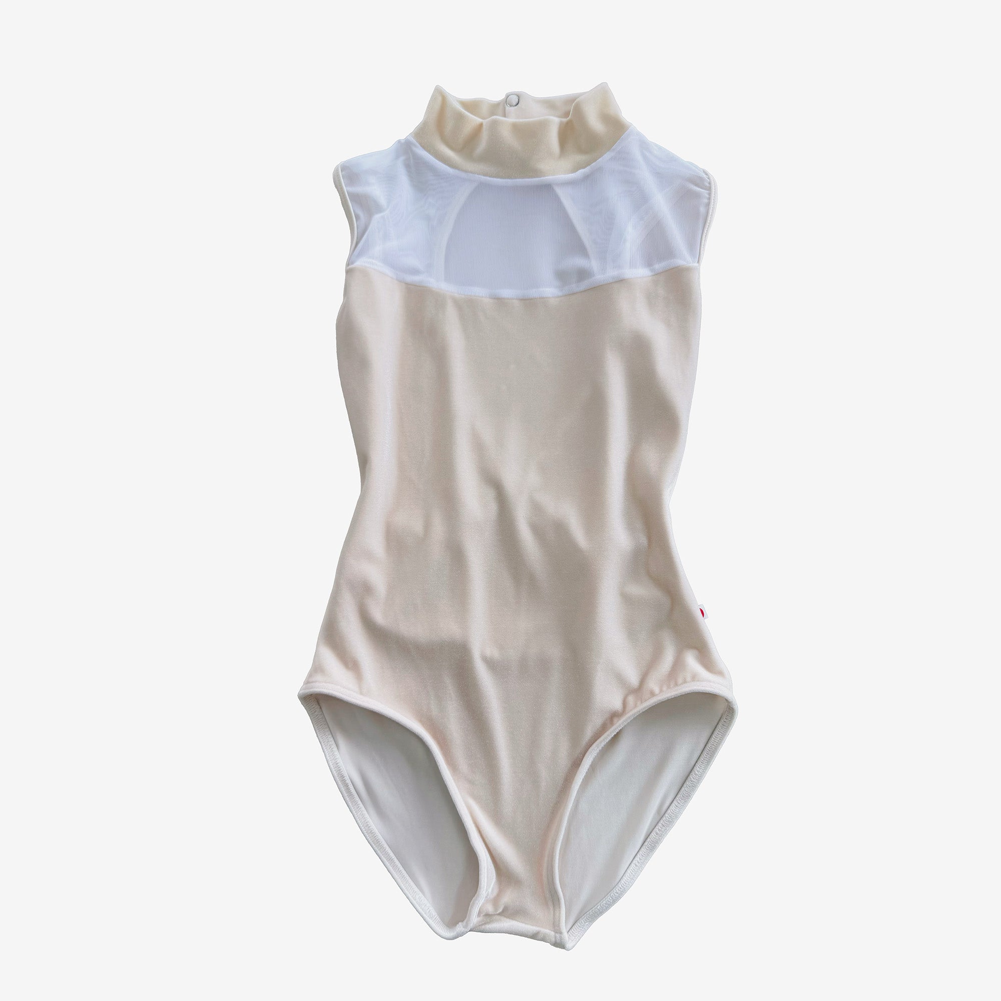 Justaucorps de ballet en mailles « Camila-Maille/V-Babeurre/N-Perle/Maille-Blanc » pour femmes