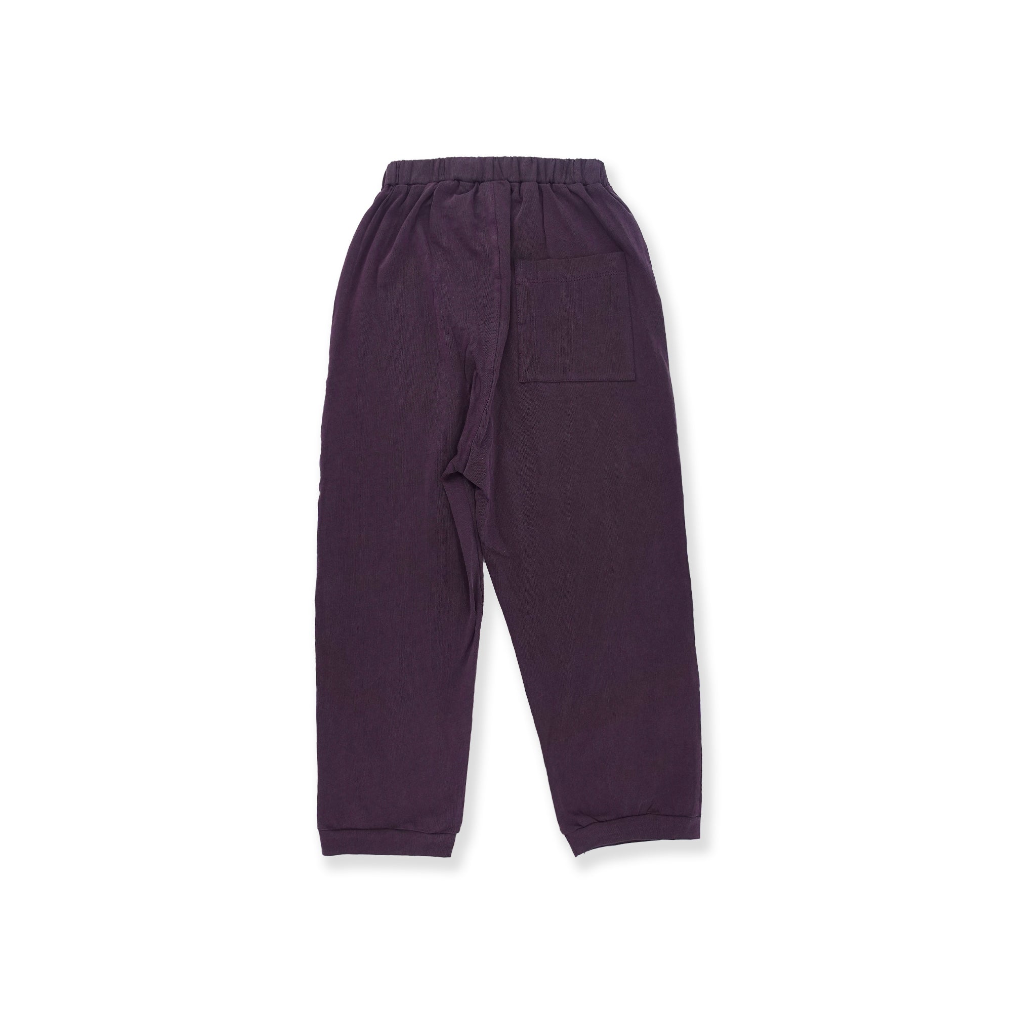 Boys & Girls Purple Cotton Trousers