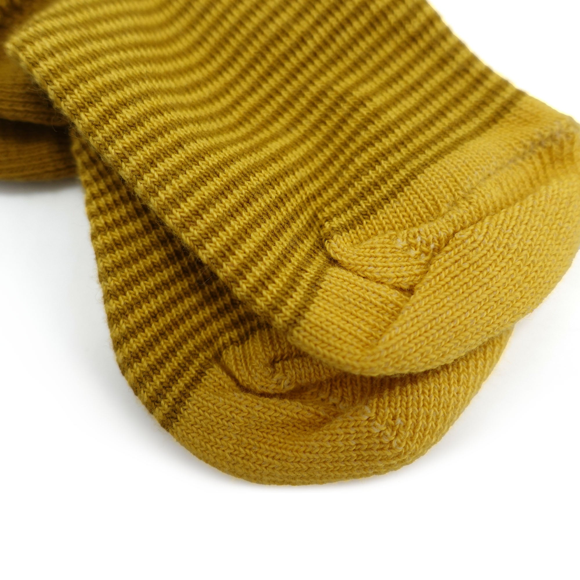 Boys & Girls Mustard Stripes Cotton Socks
