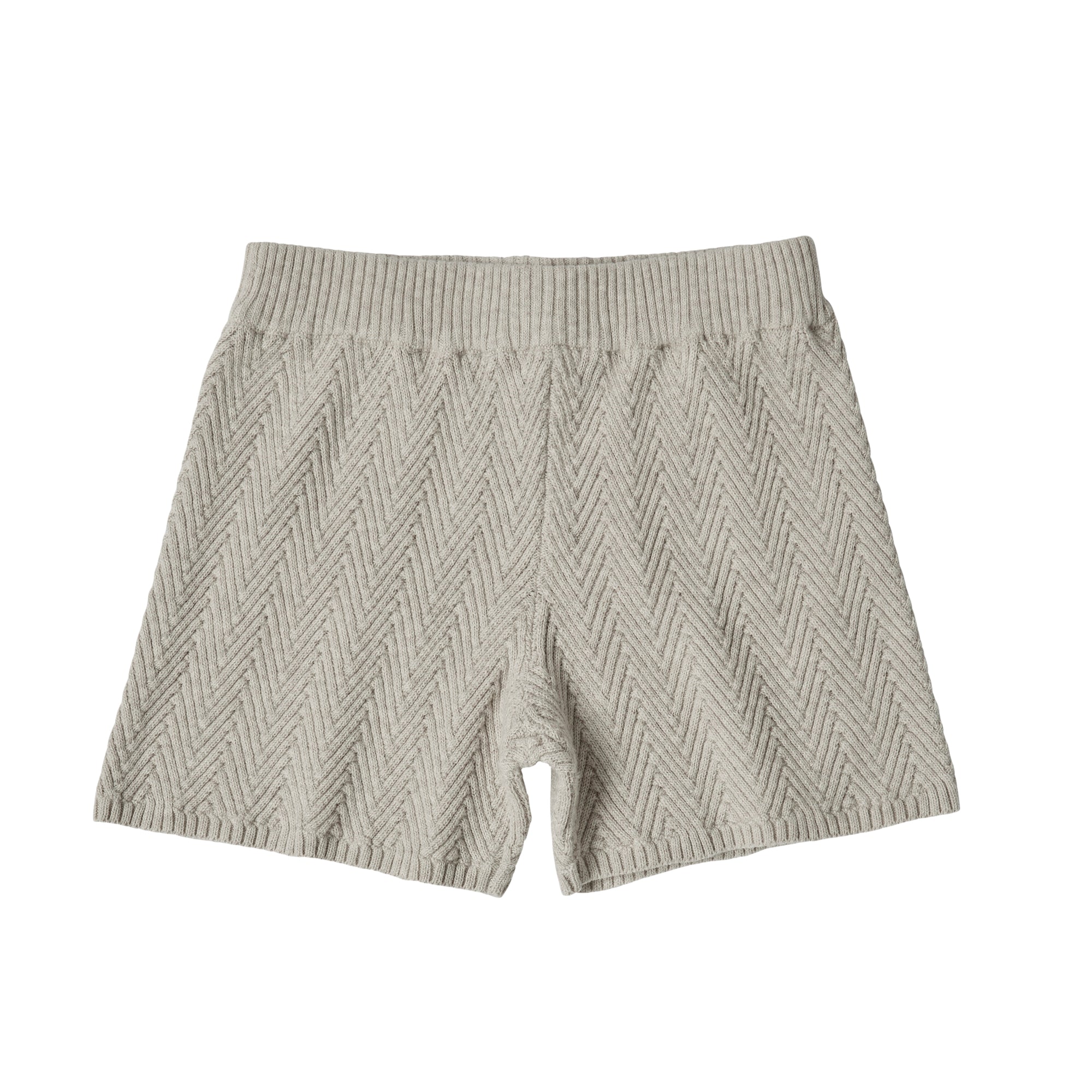 Boys & Girls Taupe Cotton Shorts