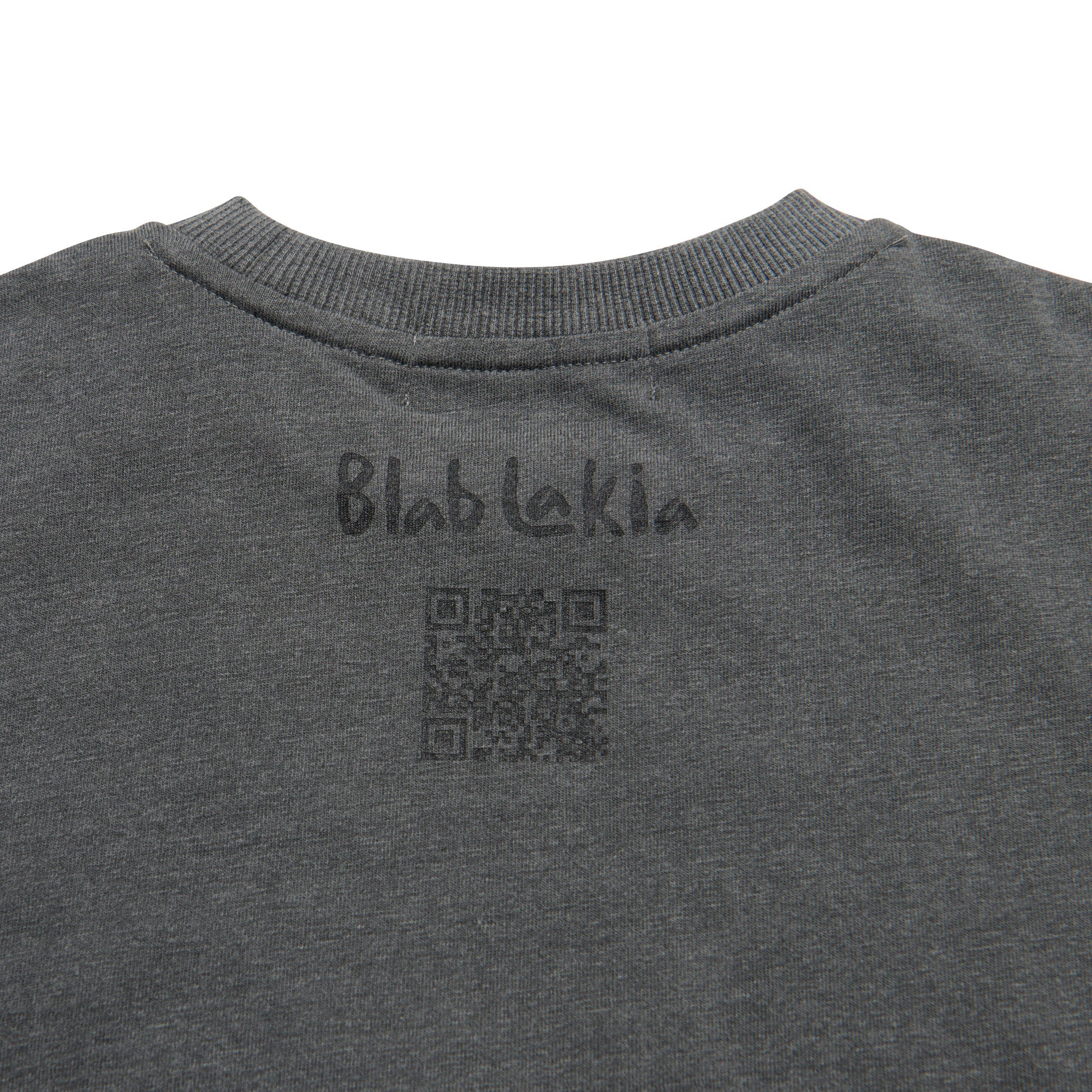 Boys & Girls Black Cotton T-Shirt