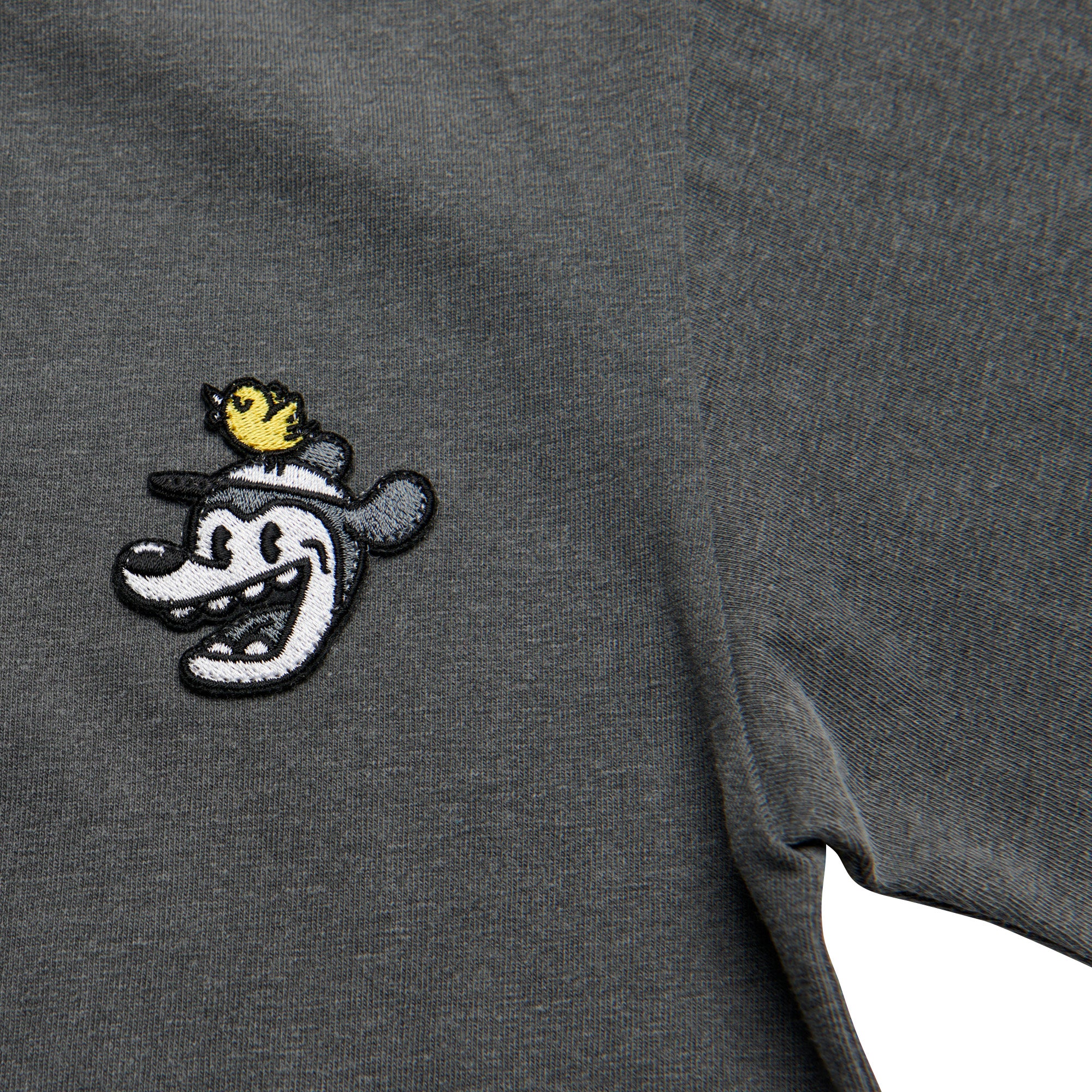 Boys & Girls Black Cotton T-Shirt