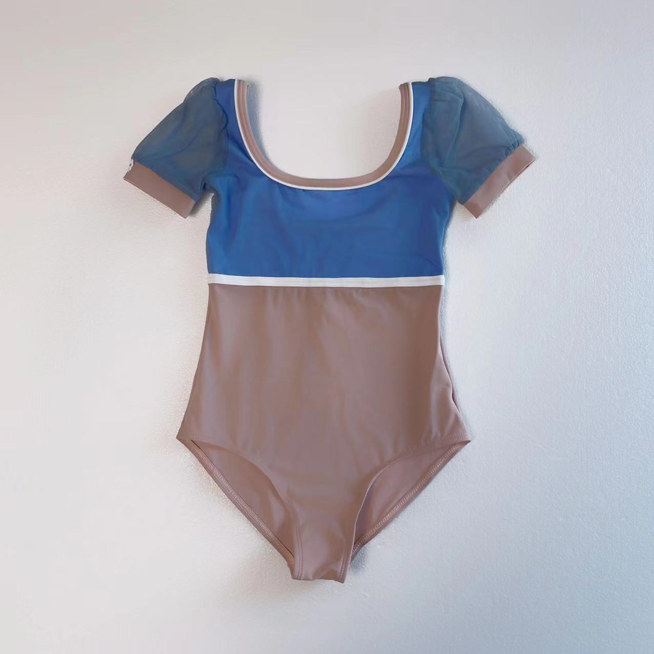 Girls Blue Ballet Onesies