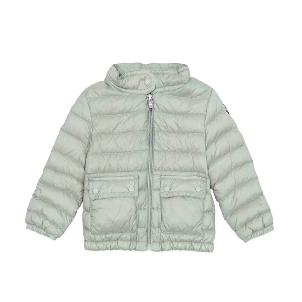 Baby Girls Light Green "LANS" Padded Down Jacket