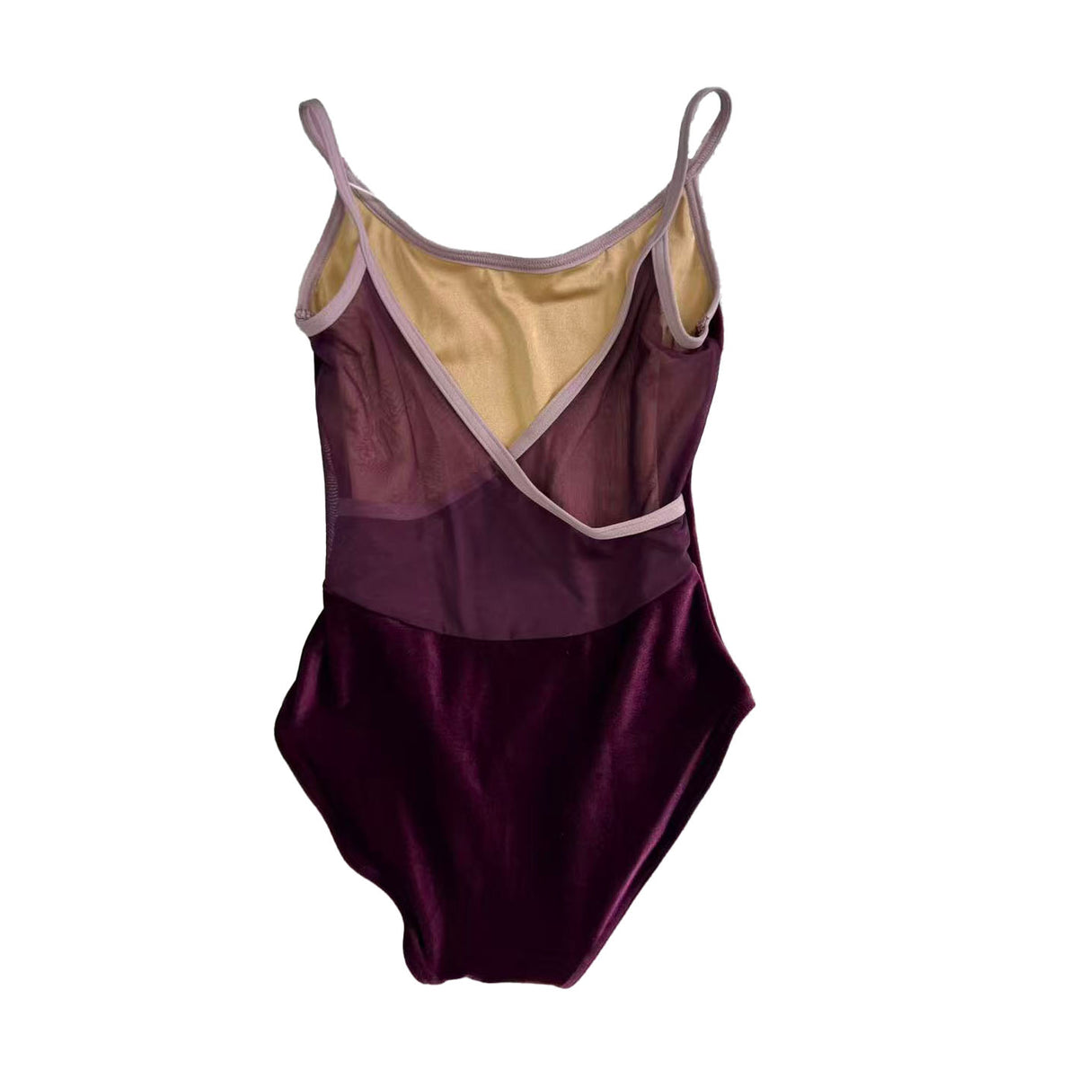 Women Dark Purple "Fiona/V-Roxy/N-Magic/Mesh-Opera" Ballet Onesies