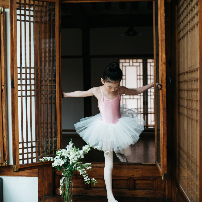 Girls Pink Ballet Onesies