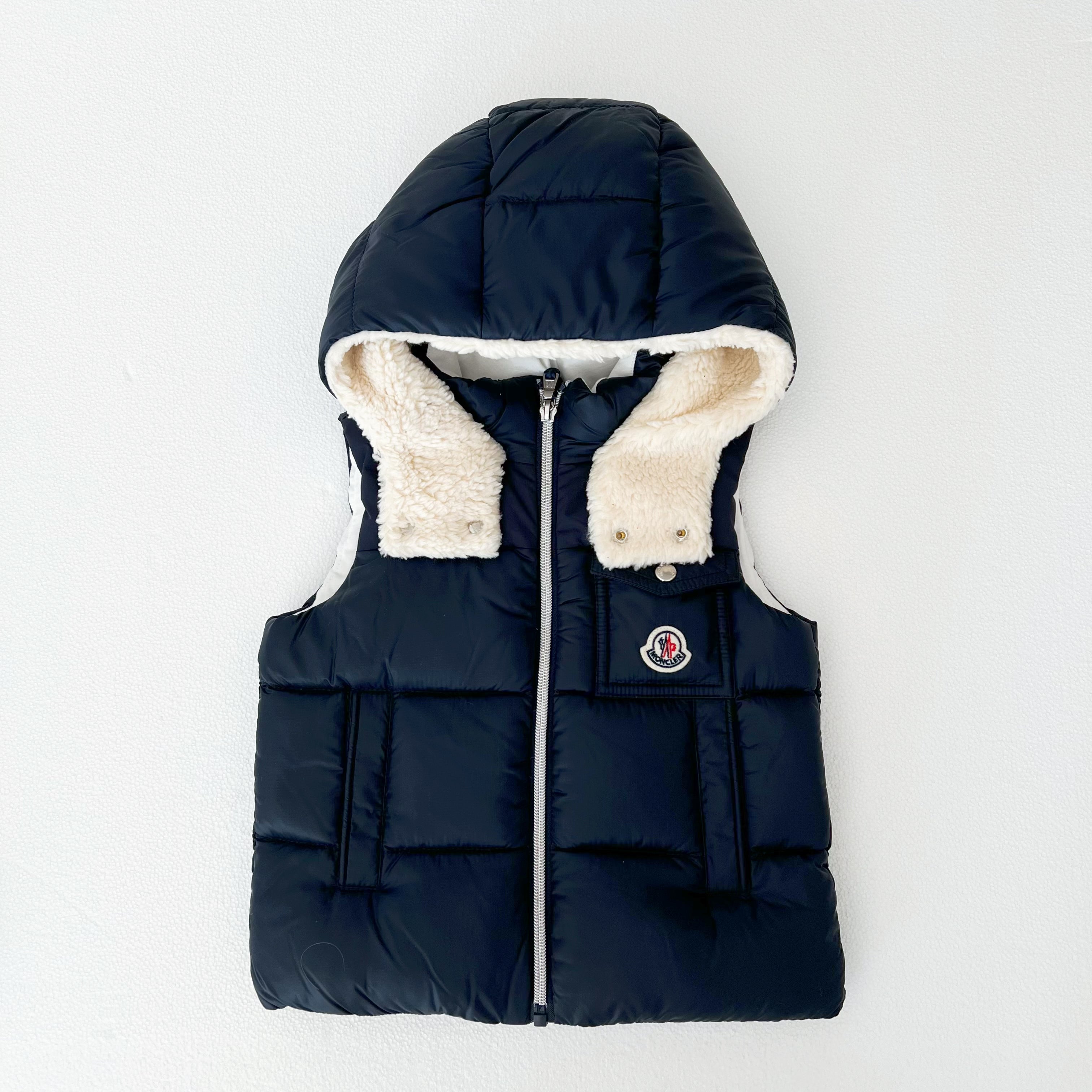 Baby Boys Blue "OUST" Padded Down Gilet