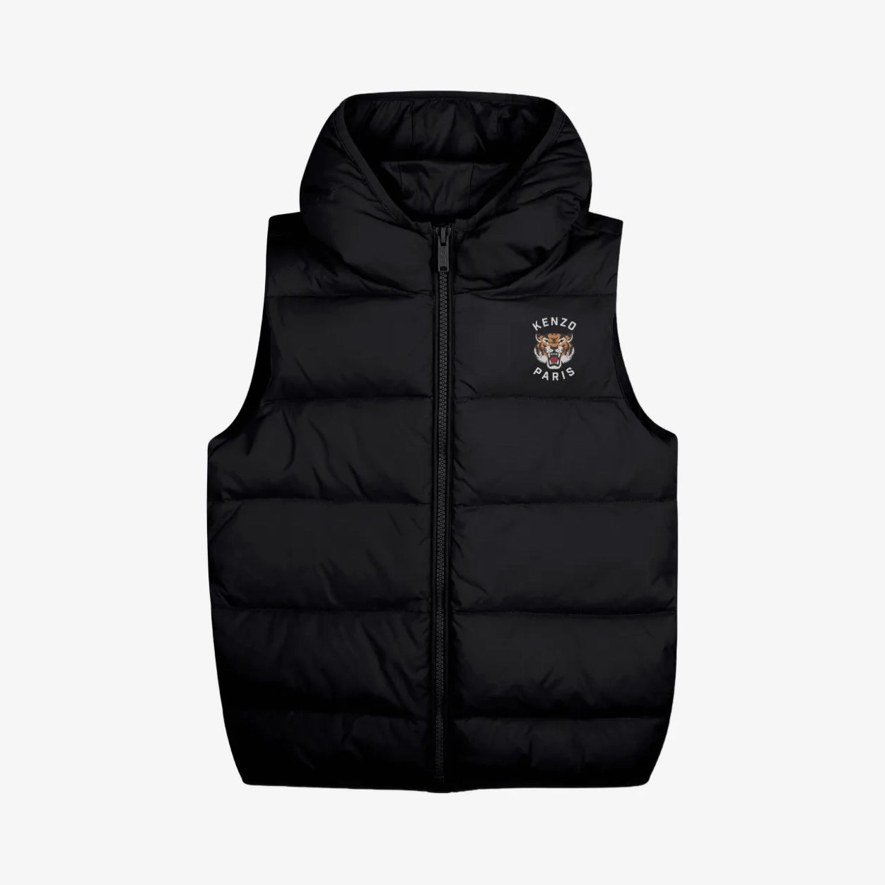 Boys & Girls Black Padded Down Gilet