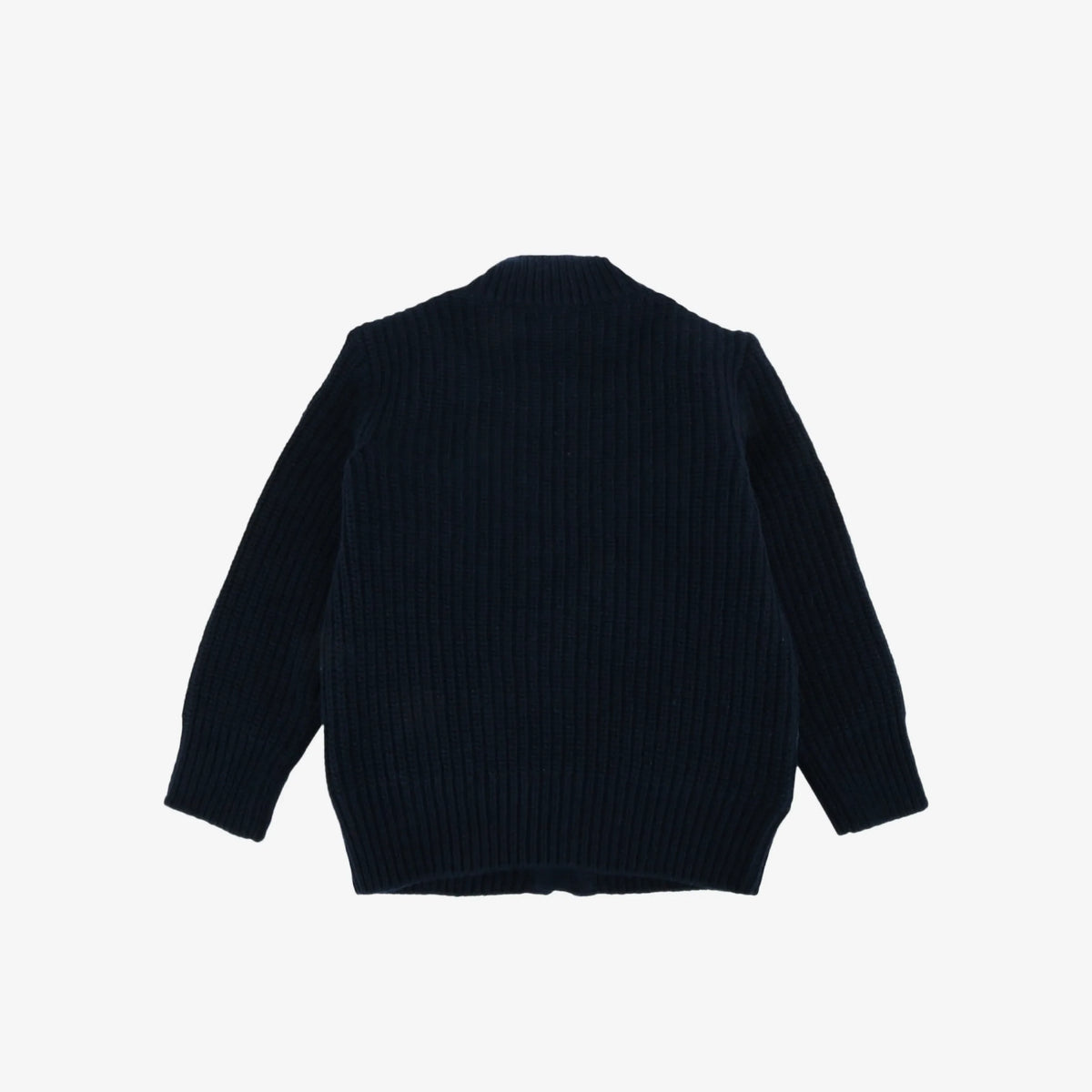 Baby Boys Dark Blue Padded Down Zip-Up Top