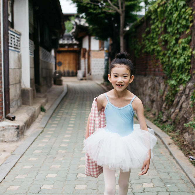 Girls Blue Ballet Onesies