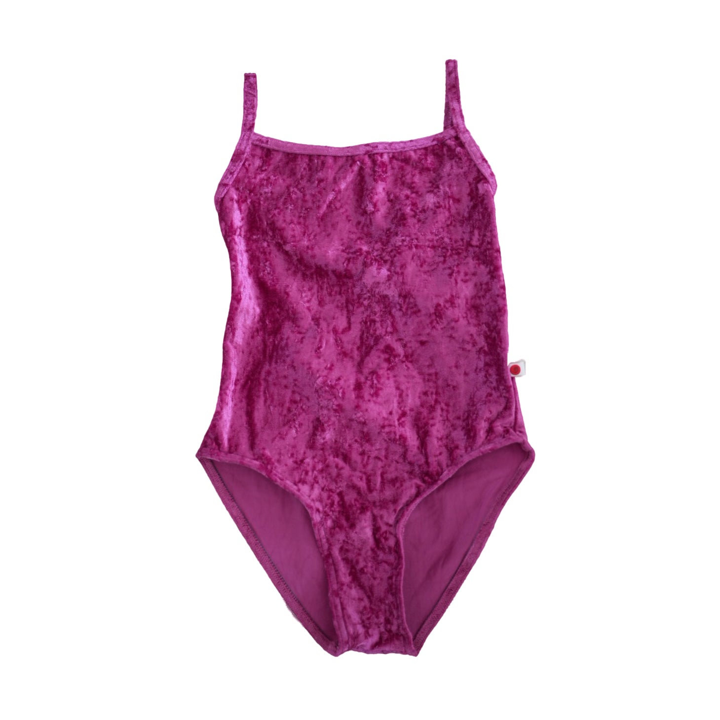Girls Bright Pink "Daniela/CV-Lady/CV-Lady" Velvet Ballet Onesies