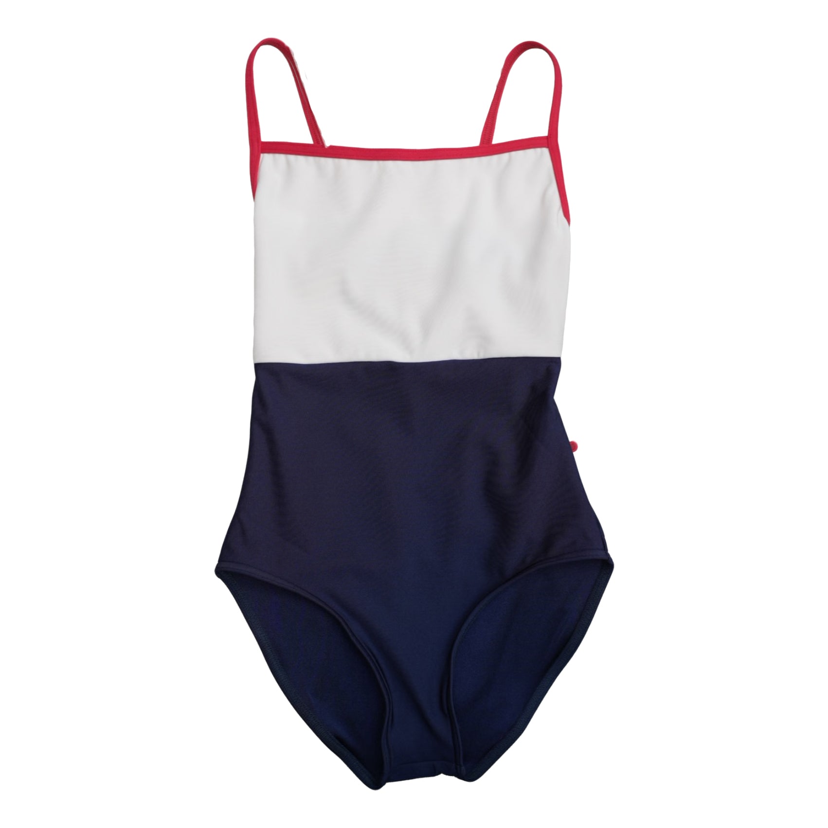 Girls White & Blue"Daniela Duo/N-White/N-Dark Blue/N-Scarlet"Ballet Onesies