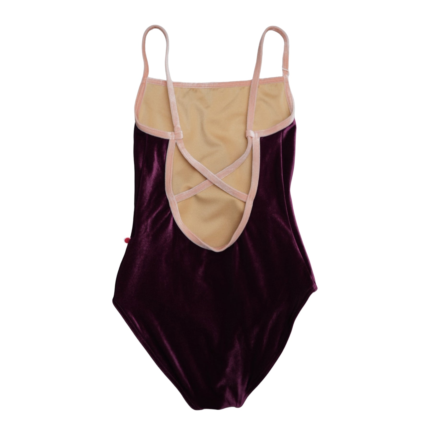 Girls Purple"Daniela/V-Roxy/V-Blush"Velvet Ballet Onesies