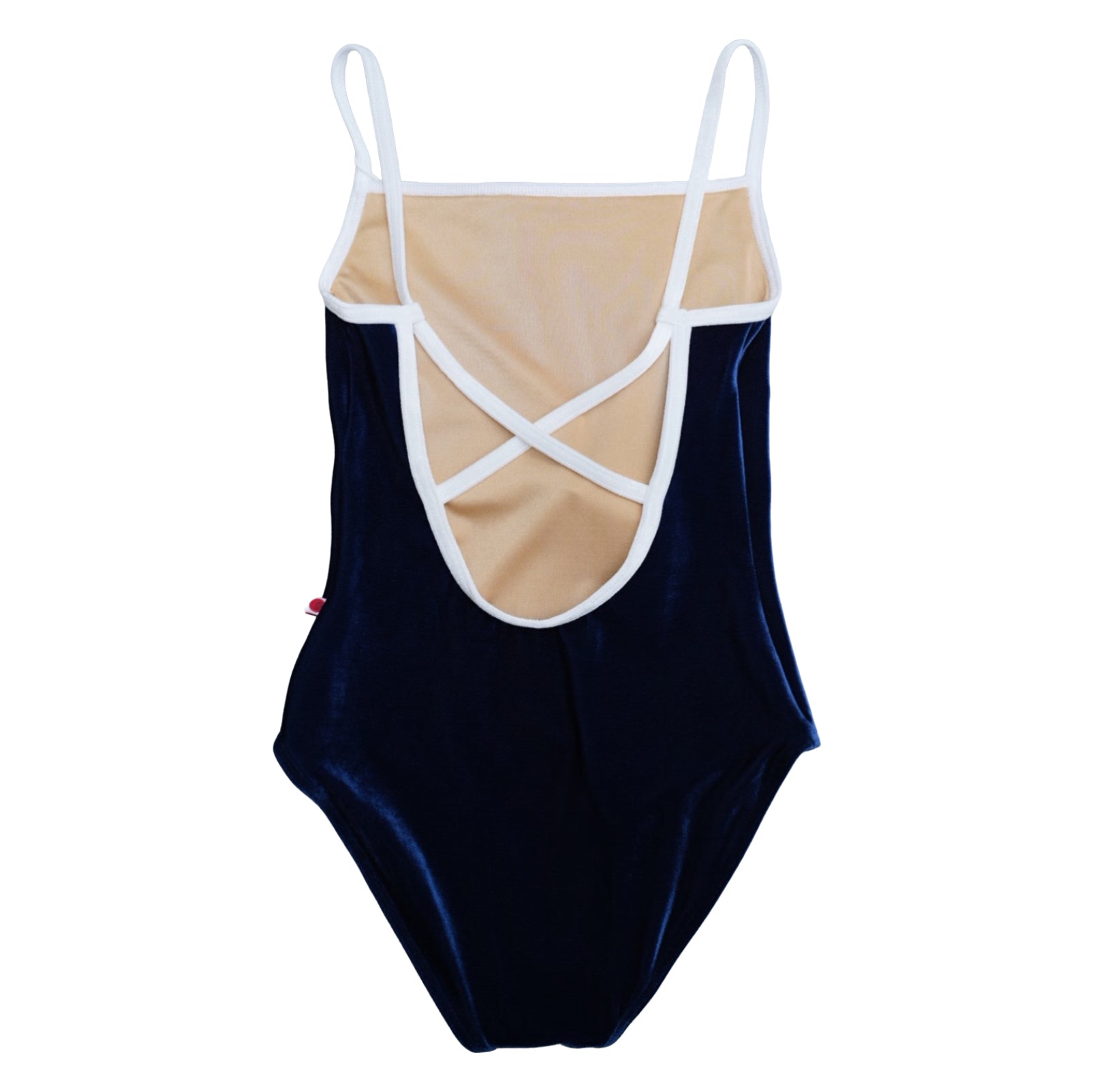 Girls Blue"Daniela/V-Pisces/V-White"Velvet Ballet Onesies