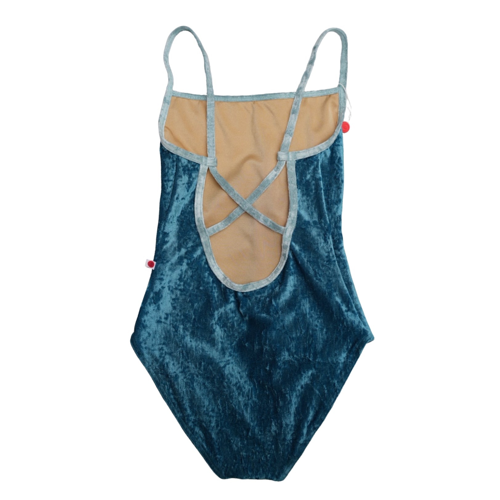 Girls Blue"Daniela/CV-Juniper/CV-Ice"Velvet Ballet Onesies