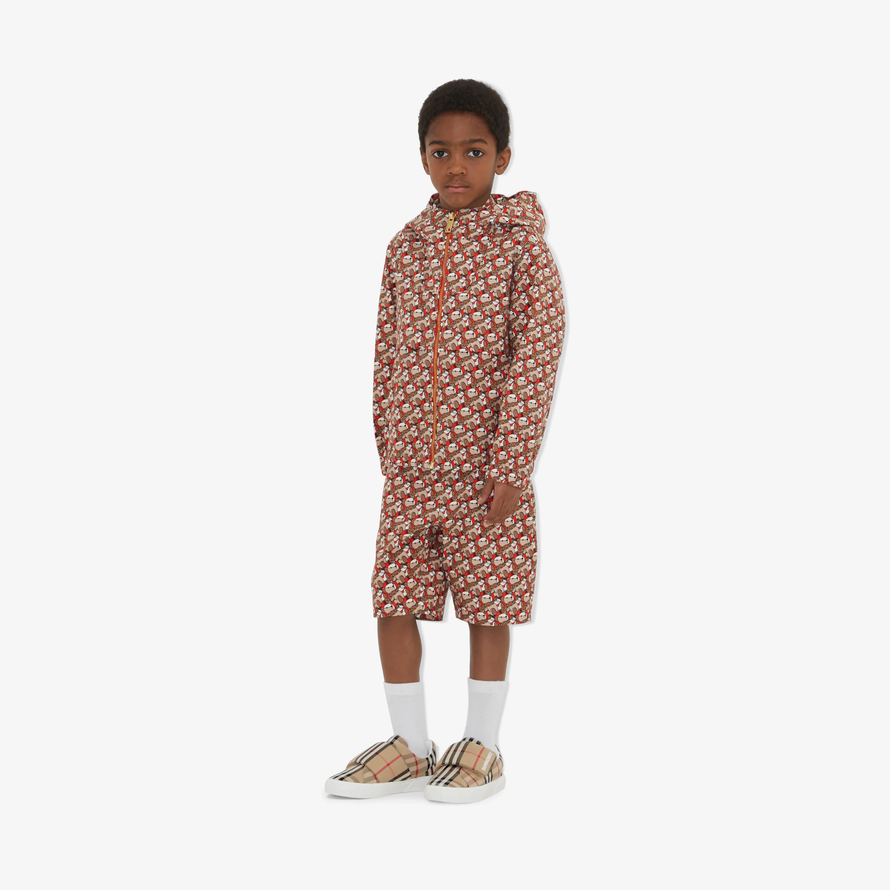 Boys Halford Shorts in Beige