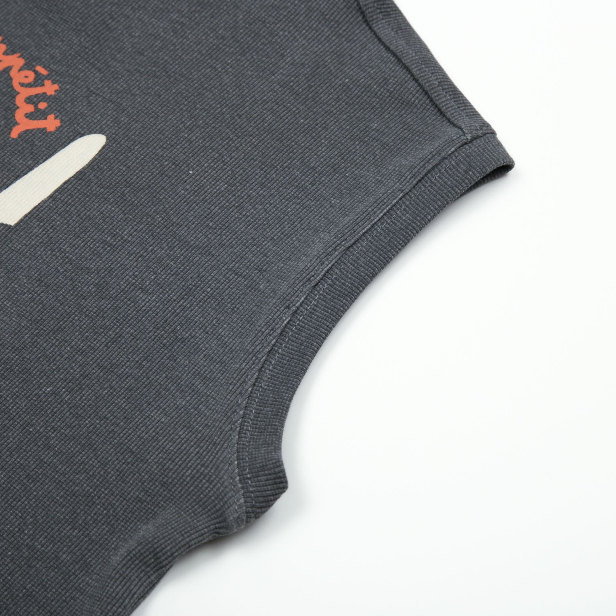 Boys & Girls Charcoal Cotton Hooded T-Shirt