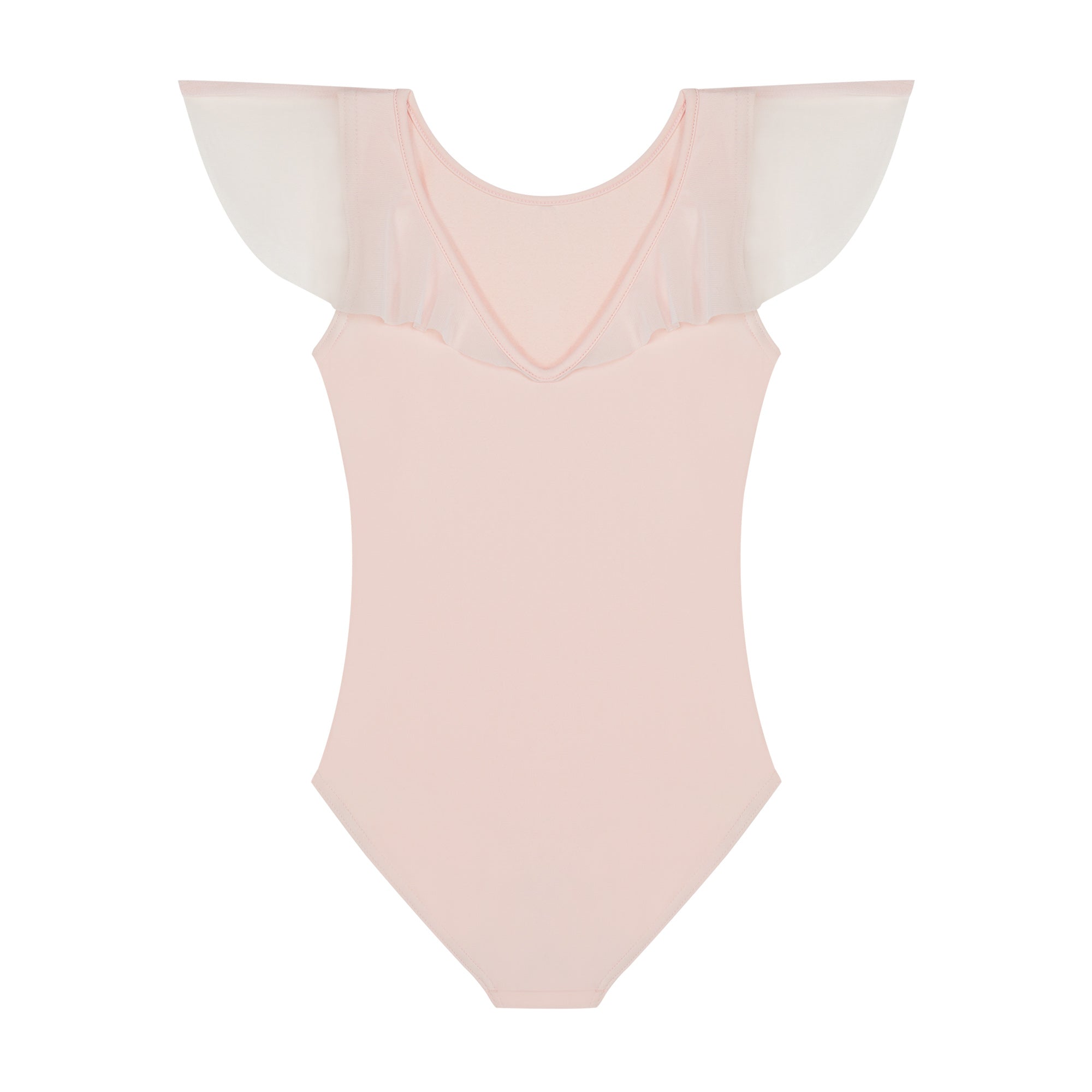 Girls Light Pink Ballet Onesies