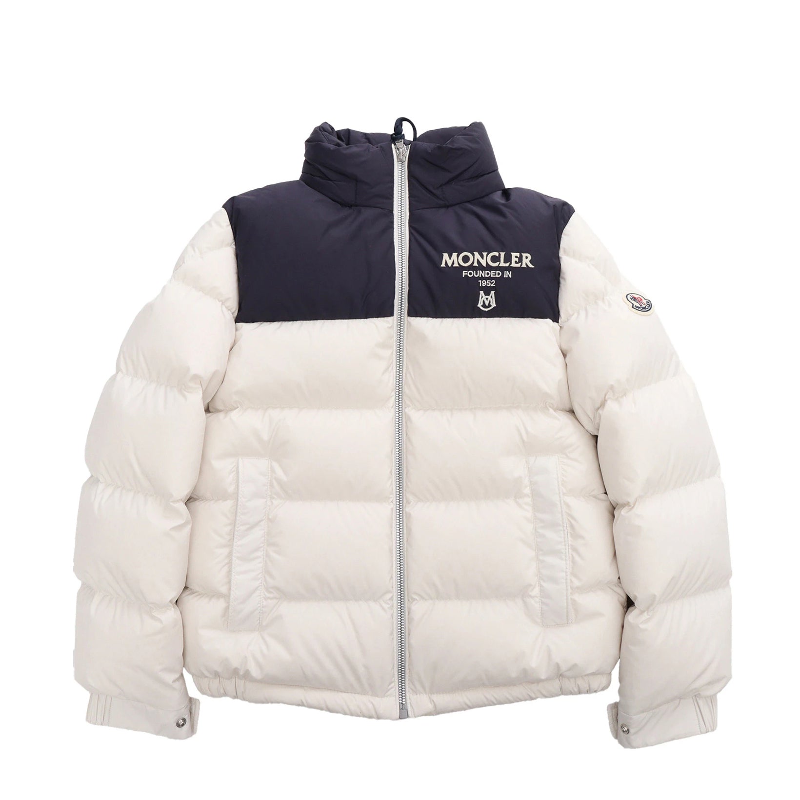 Boys White "JOE" Padded Down Jacket