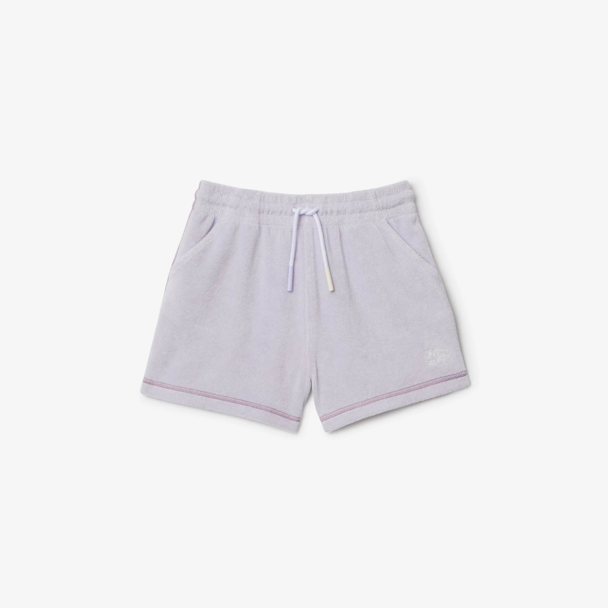 Girls Lilac Cotton Shorts