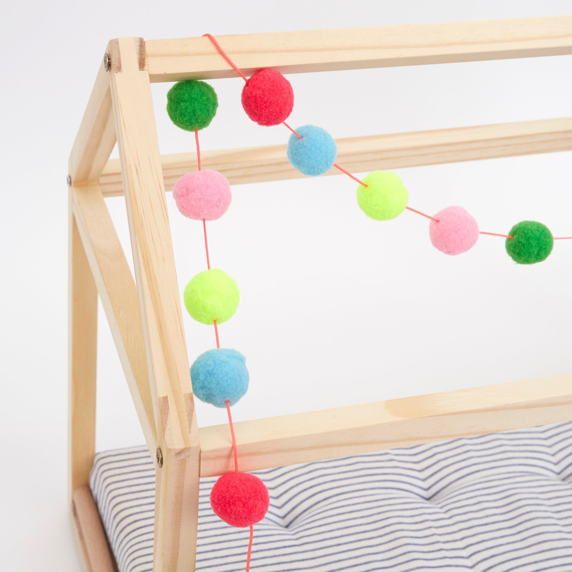 Doll Accessories - Wooden Bed