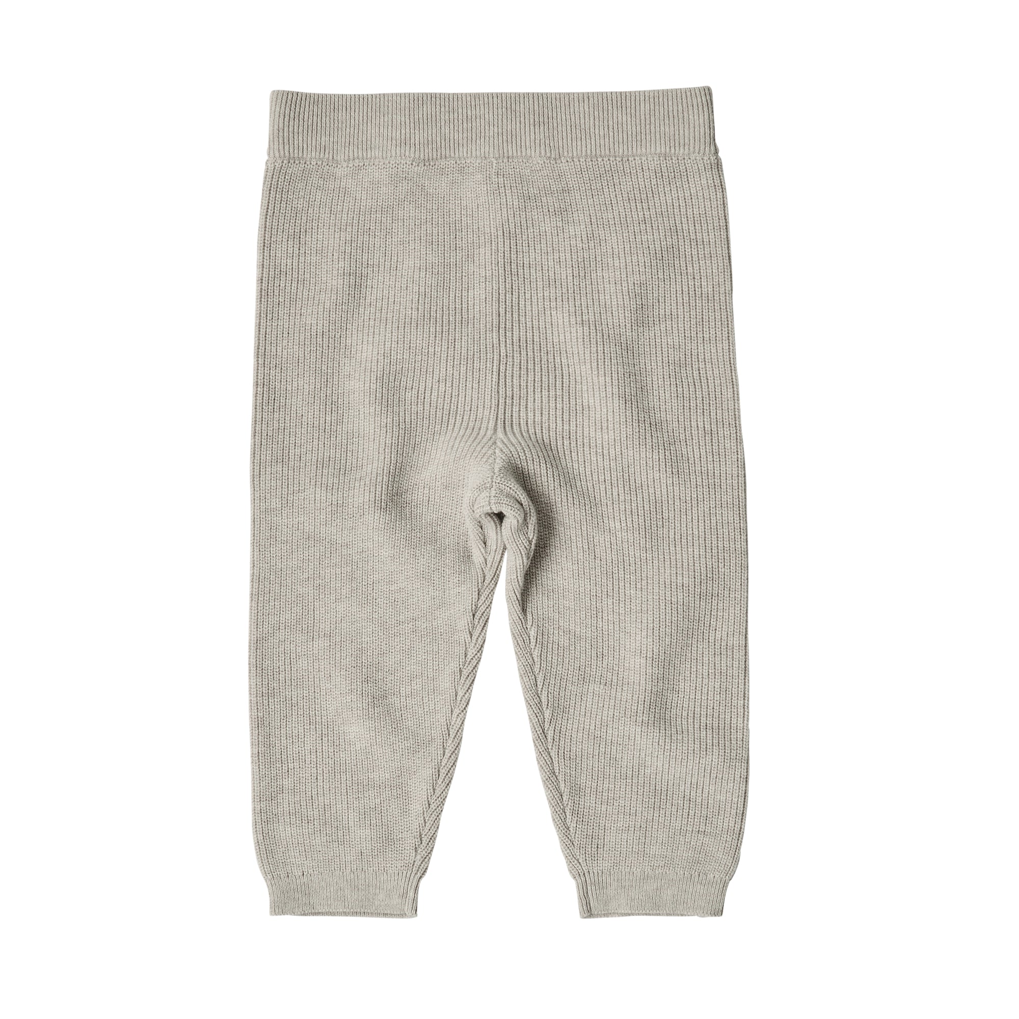 Baby Boys & Girls Taupe Cotton Trousers