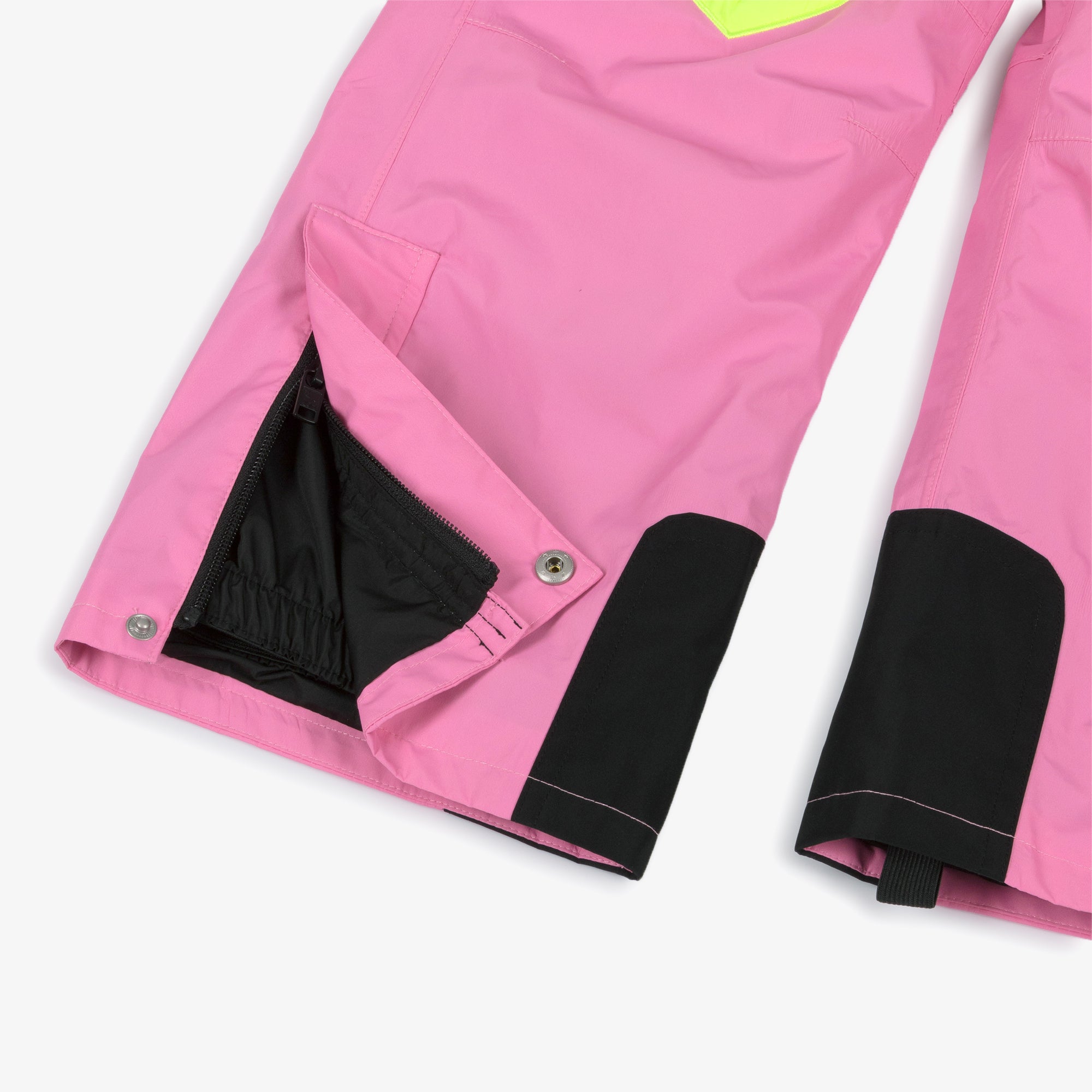 Girls Pink Heart Ski Set