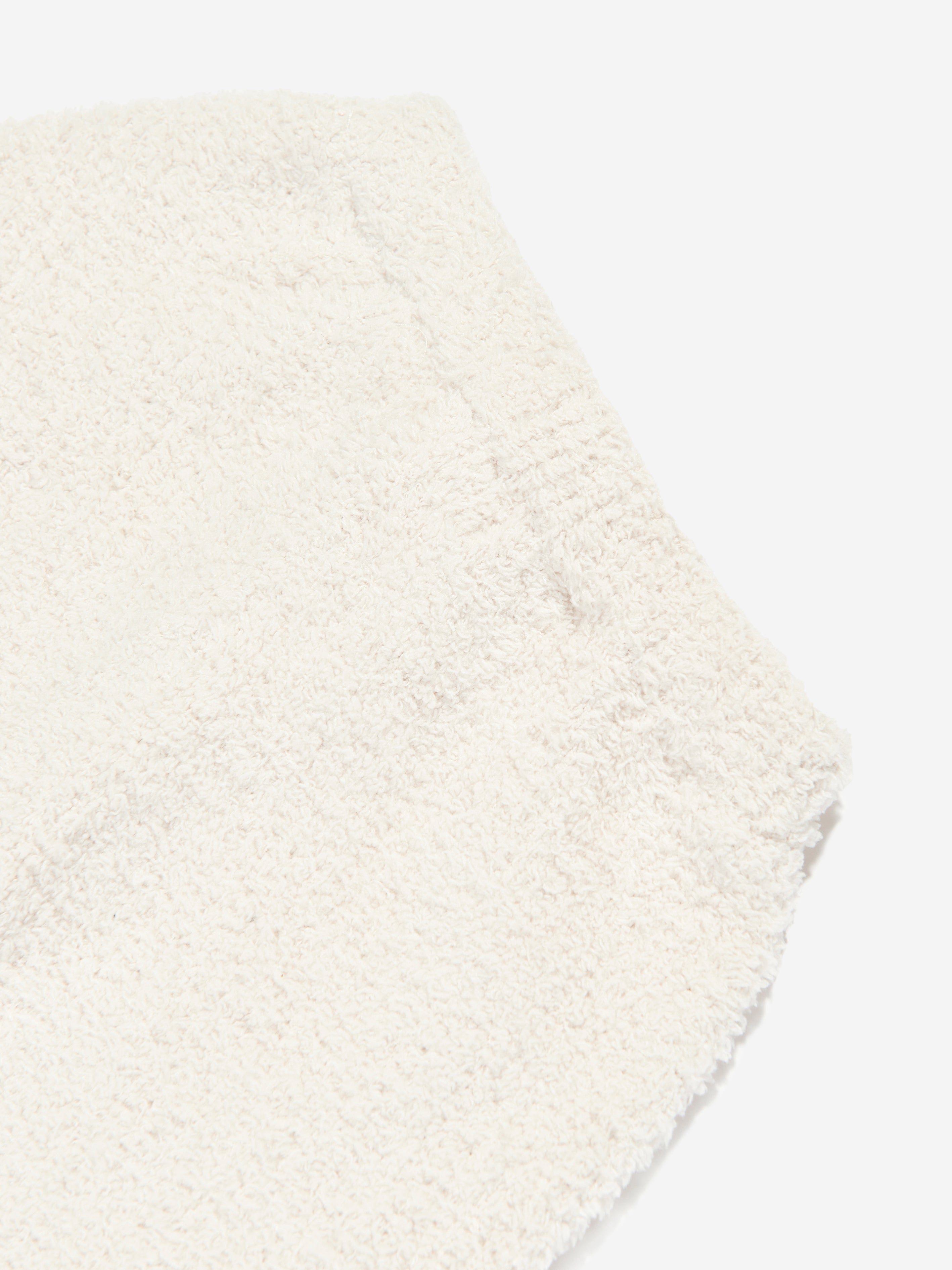 7AM Enfant Baby  Fuzzy Boxy Lounge Pants in Ivory